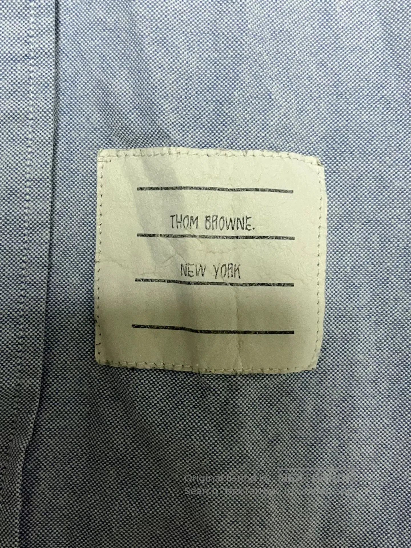 Thom Browne Thom Browne Men's Oxford Cotton Shirt. Size US XL / EU 56 / 4 - 5 Thumbnail