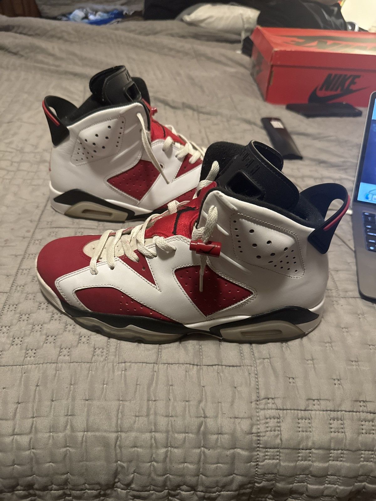 Jordan Brand Jordan 6 Carmine Size US 10.5 / EU 43-44 - 4 Thumbnail
