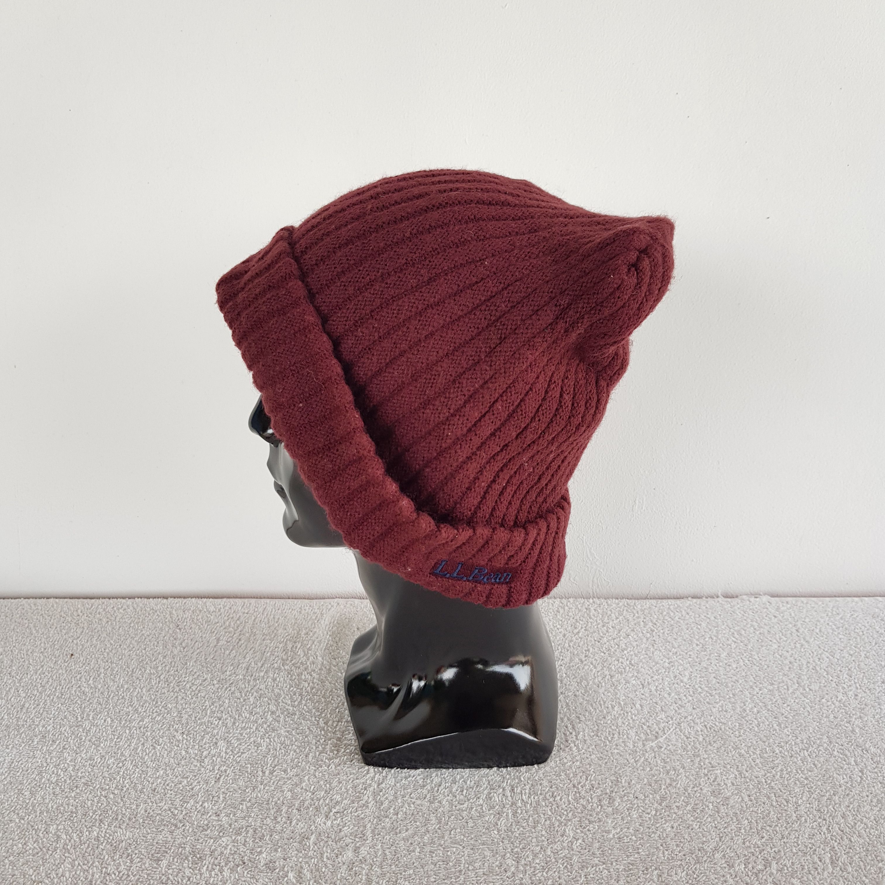 L.L. Bean Vintage L L Bean Beanie Wool Snow Ski Cap Hats. Size ONE SIZE - 4 Thumbnail