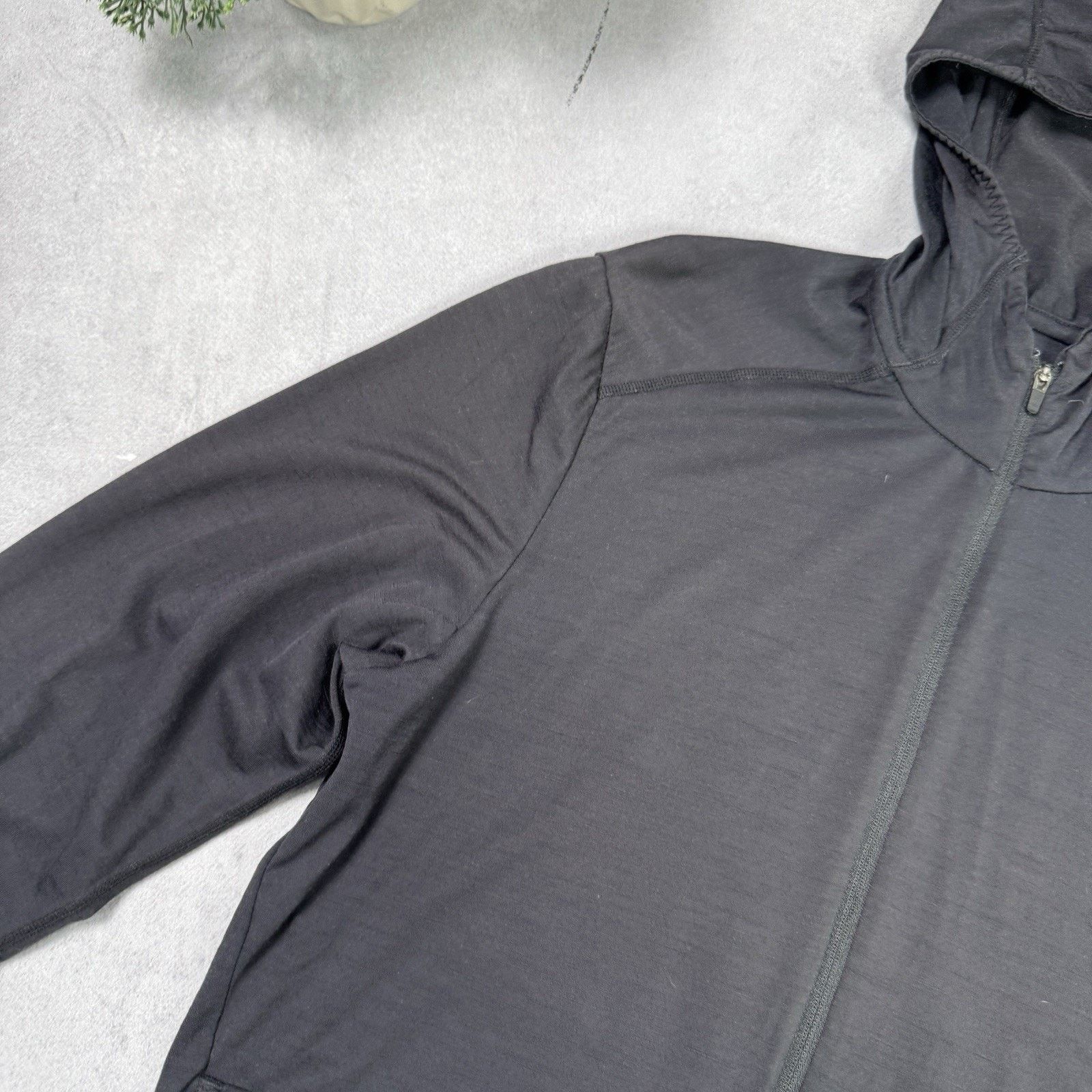 Norrona Narrona Men Wool Hoodie Size S Bkack Outdoor Size US S / EU 44-46 / 1 - 5 Thumbnail
