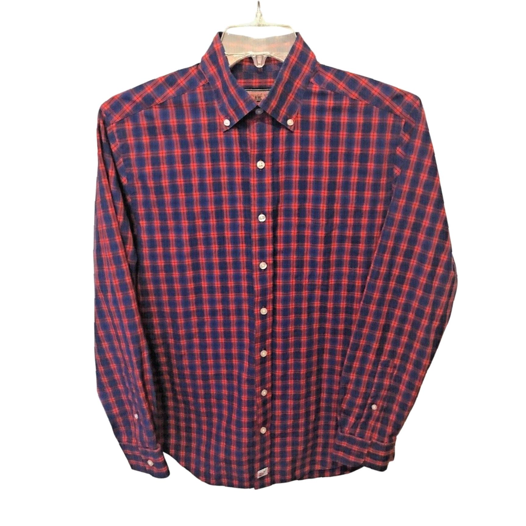 Vineyard Vines Vineyard Vines Slim Fit Murray Button Down Shirt Cotton Plaid M Red Men Shirt Size US M / EU 48-50 / 2 - 2 Thumbnail
