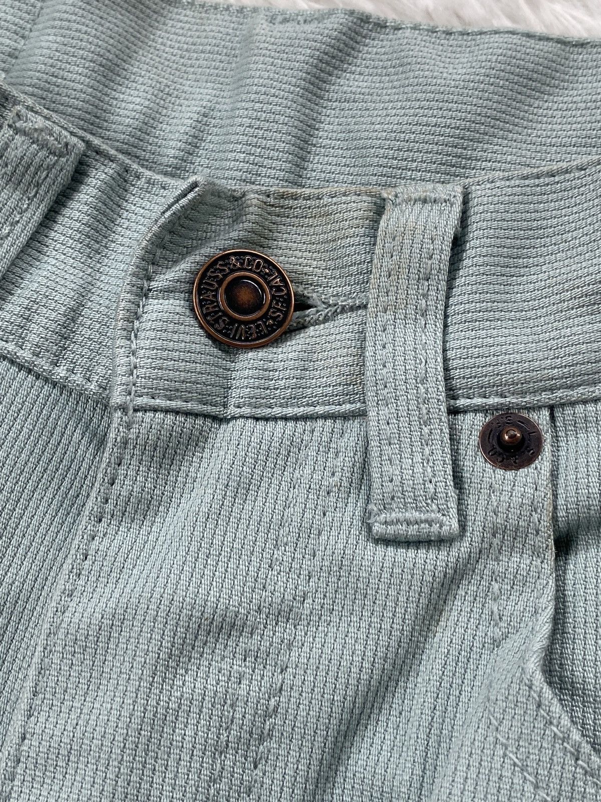 Levi's 🔥OFFER NOW🔥Vintage Levi’s 552 White Tab Denim Size 25" / US 0 / IT 36 - 6 Thumbnail