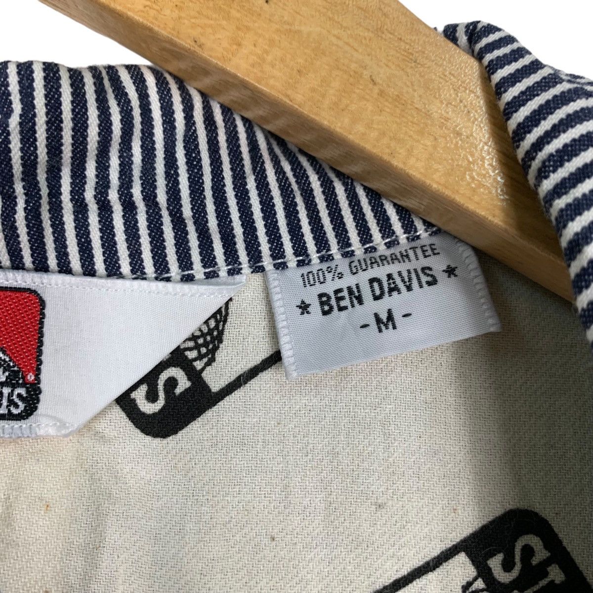 Ben Davis BEN DAVIS Hickory Striped Casual Jacket #1077-C49 Size US M / EU 48-50 / 2 - 16 Thumbnail