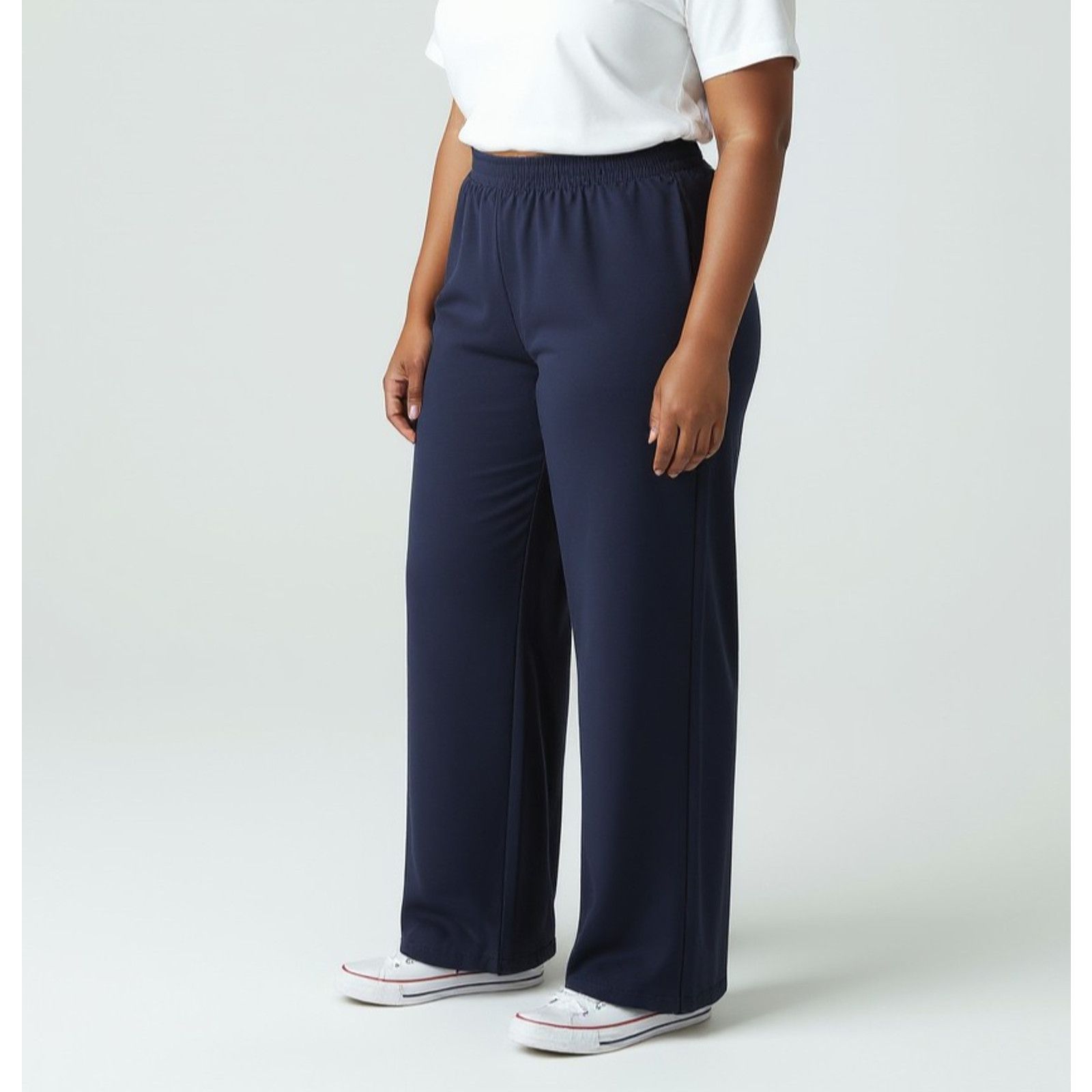 Eileen Fisher EILEEN FISHER Ribbed Organic Cotton Straight Pants Size XL Size 38" / US 16 / IT 52 - 1 Thumbnail