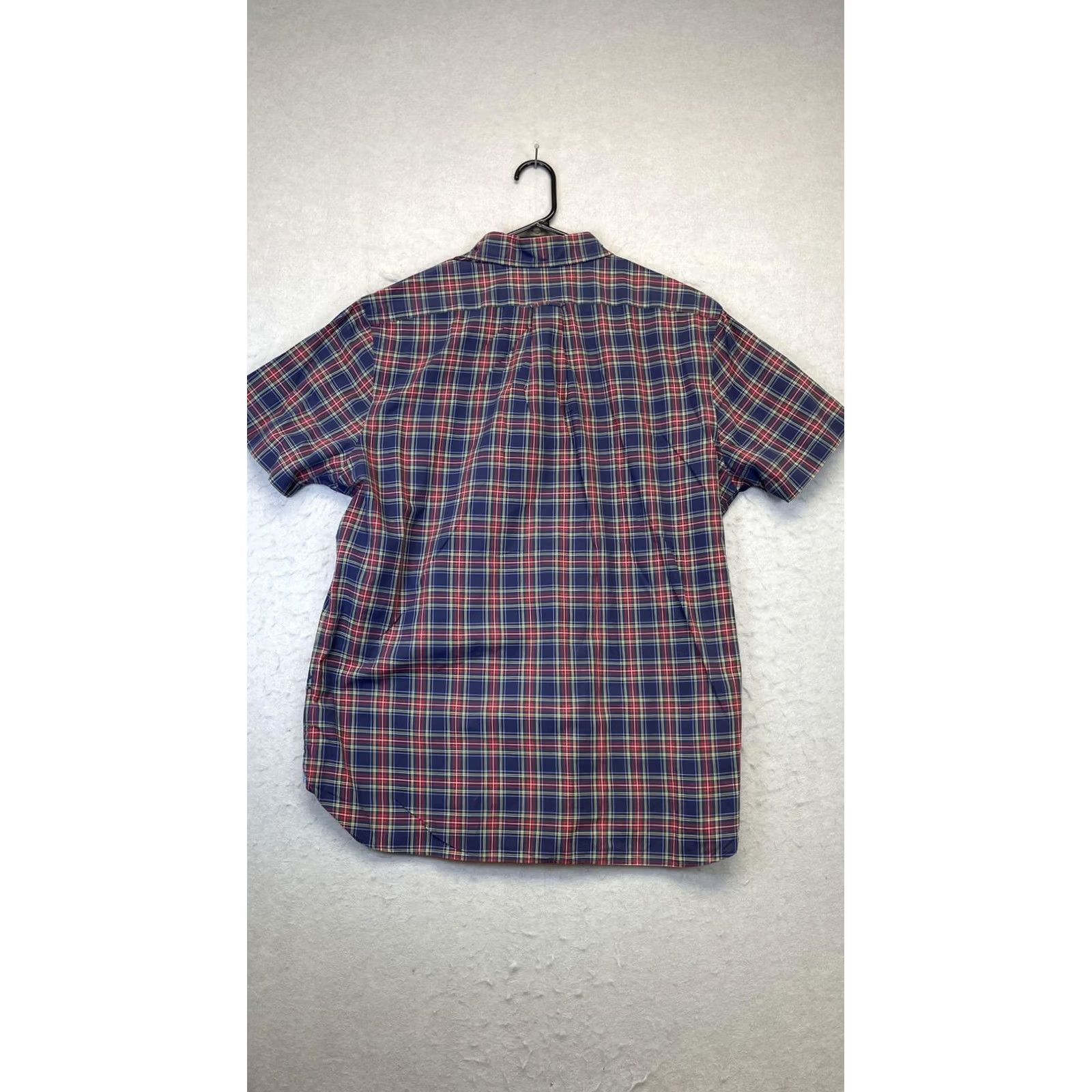 Ralph Lauren Ralph Lauren Shirt Mens Large Blue Red Plaid Short Sleeve Button Up Chest Pocket Size US L / EU 52-54 / 3 - 5 Thumbnail