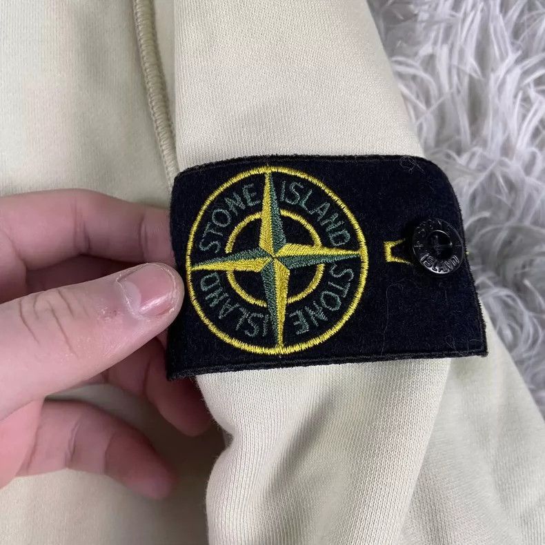 Stone Island Stone Island Yellow Basic Sweatshirt XL -2506 Size US XL / EU 56 / 4 - 3 Thumbnail