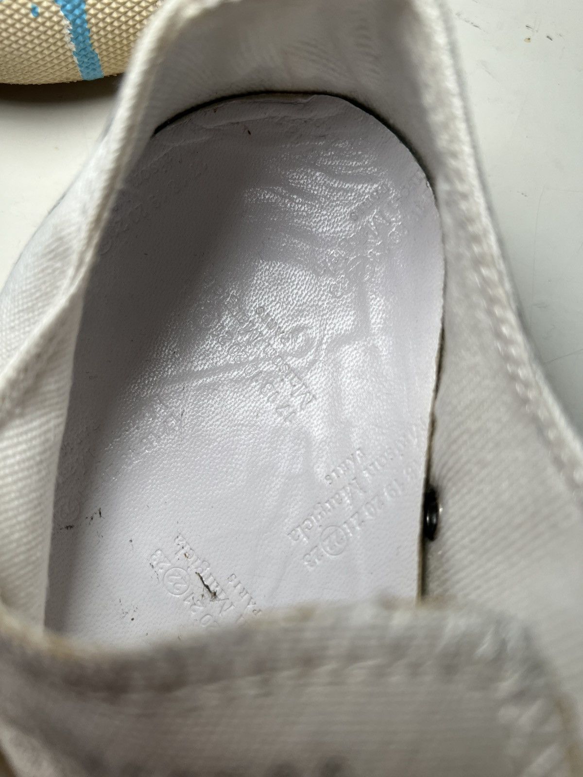 Maison Margiela Maison Margiela Paint Splatter Tabi Sneakers Size US 5 / IT 35 - 8 Thumbnail