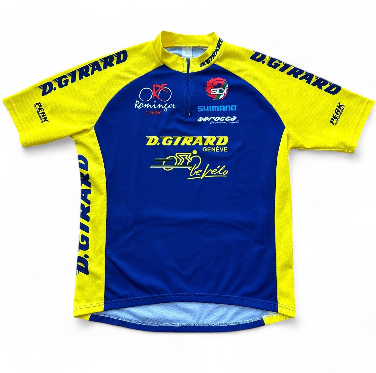 Peak Performance × Vintage SIDI Shimano D. Girard Cycling Shirt Jersey Size L Size US L / EU 52-54 / 3 - 1 Thumbnail