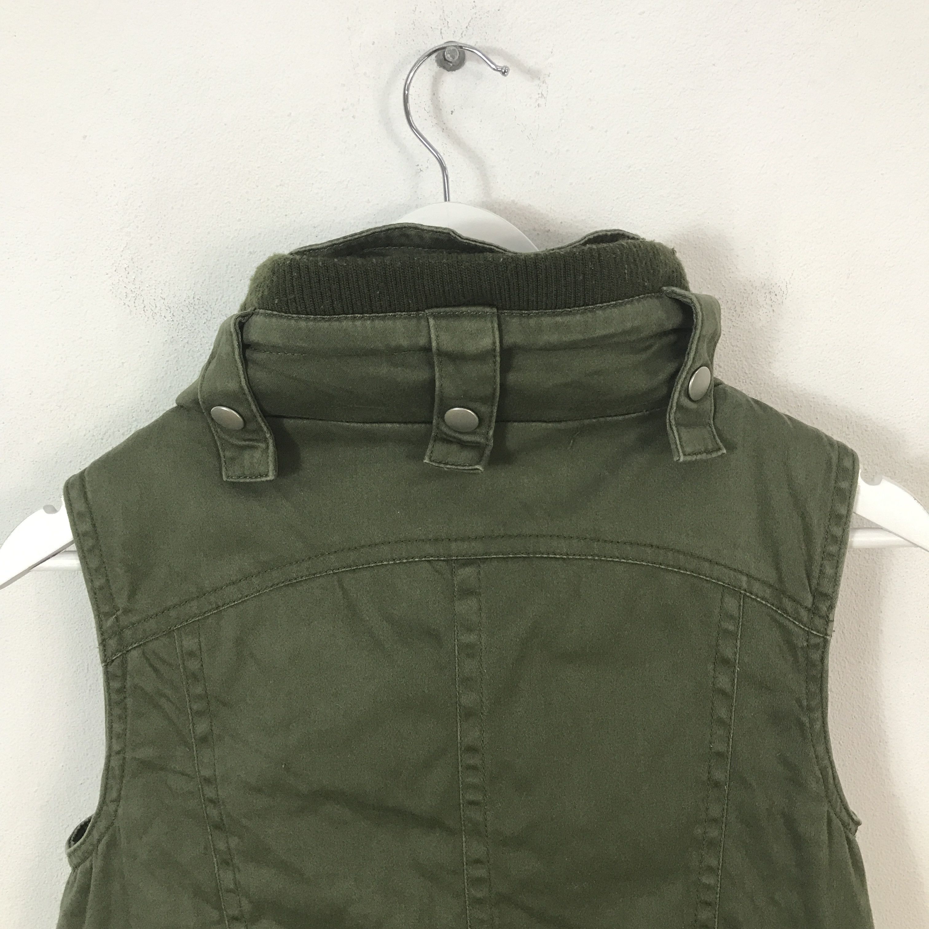 Vintage back Number military troop boro vest K64B13 Size US M / EU 48-50 / 2 - 4 Thumbnail