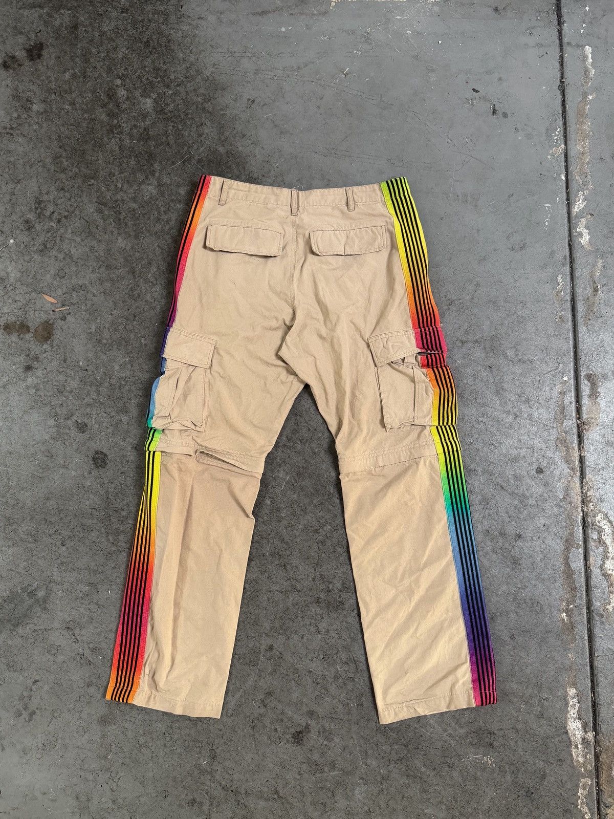 AWGE × Needles Needles x AWGE Cargo Trackpants Size US 34 / EU 50 - 2 Thumbnail
