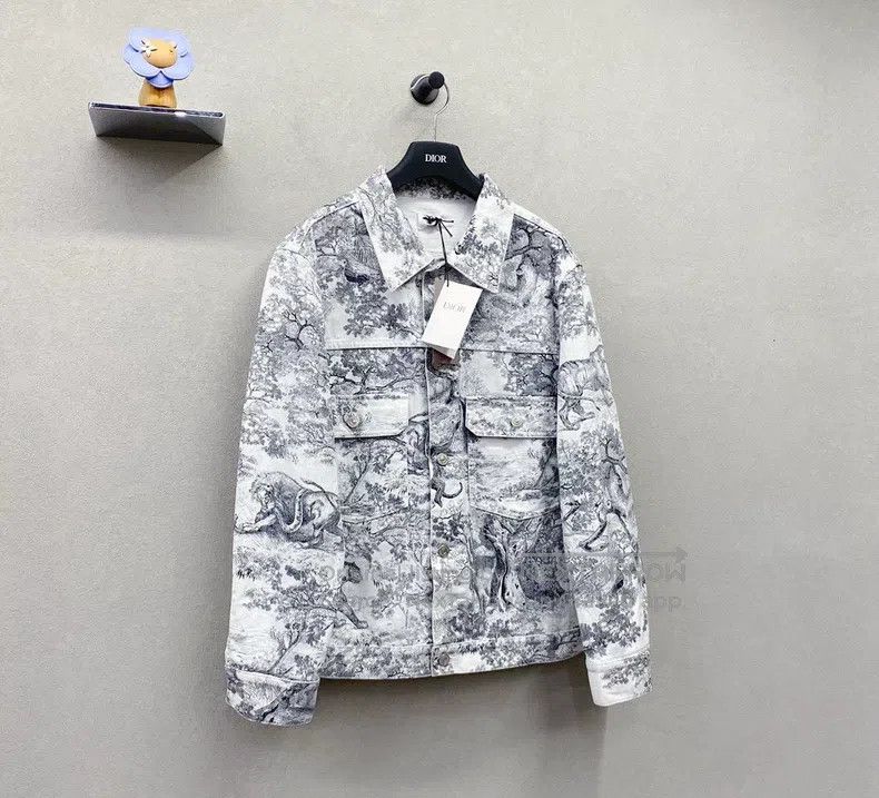 Dior Dior Full-print animal pattern denim jacket Size XS / US 0-2 / IT 36-38 - 3 Thumbnail