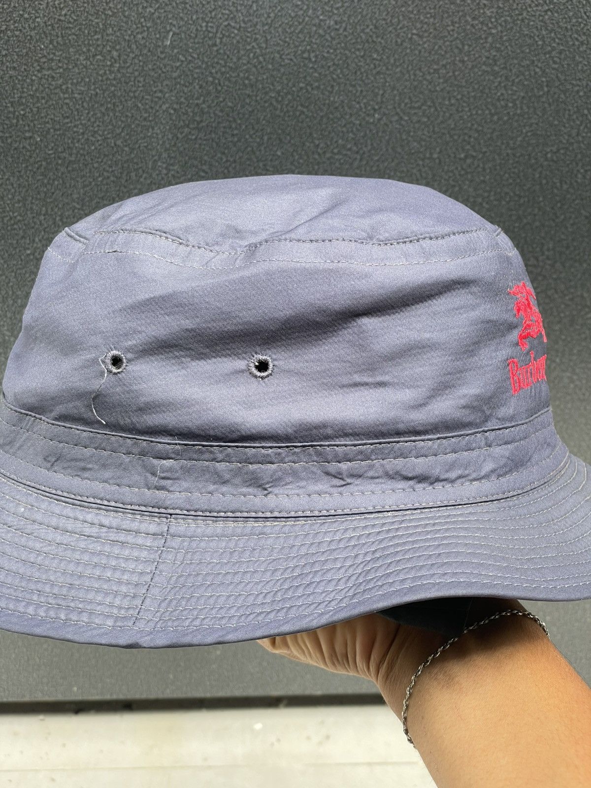 Burberry Burberry’s Logo Bucket Hat Size ONE SIZE - 3 Thumbnail