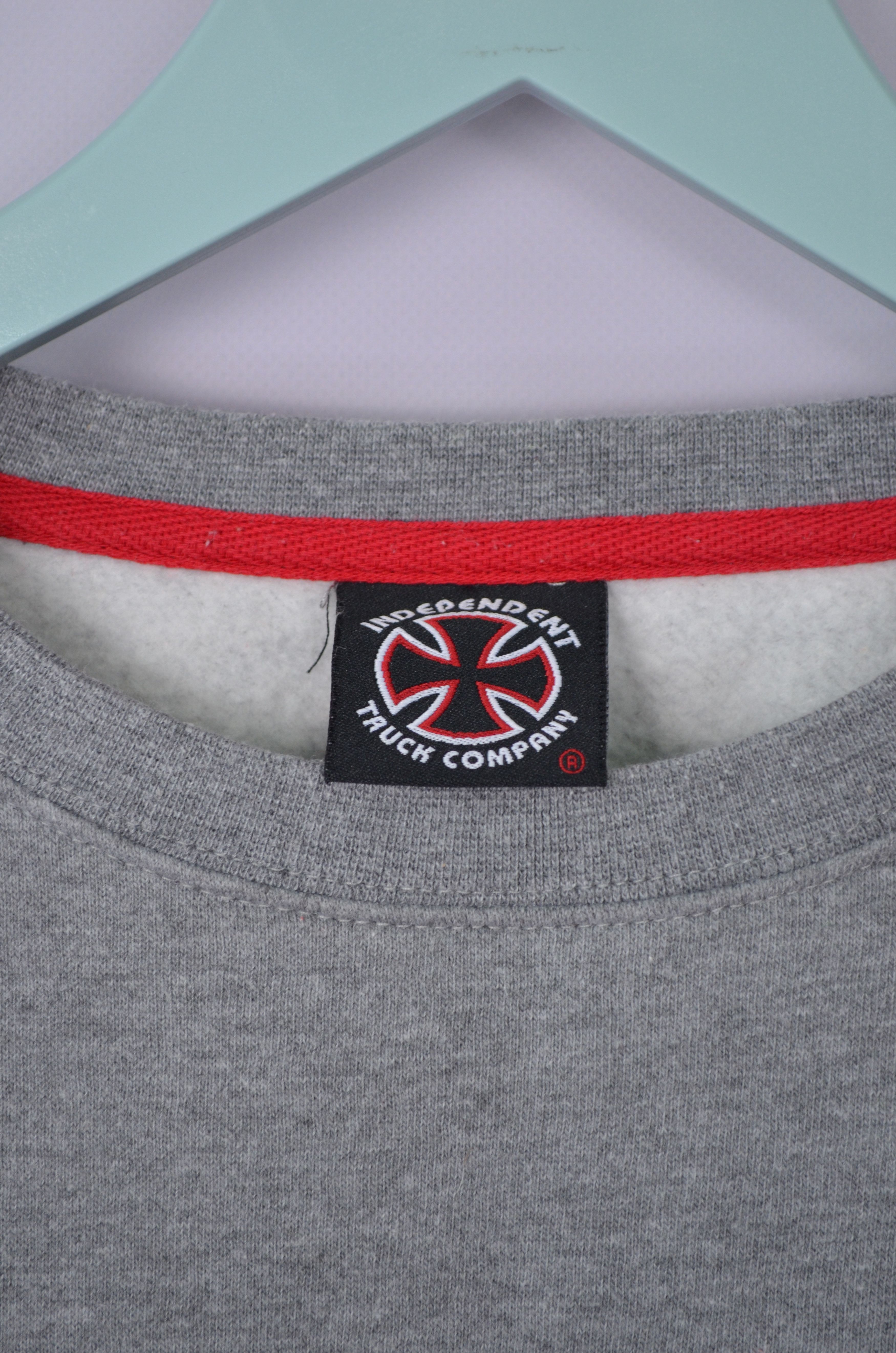 Independent Truck Co. Independent Big Logo Grey Crew Neck Sweatshirt Size L Size US L / EU 52-54 / 3 - 6 Thumbnail