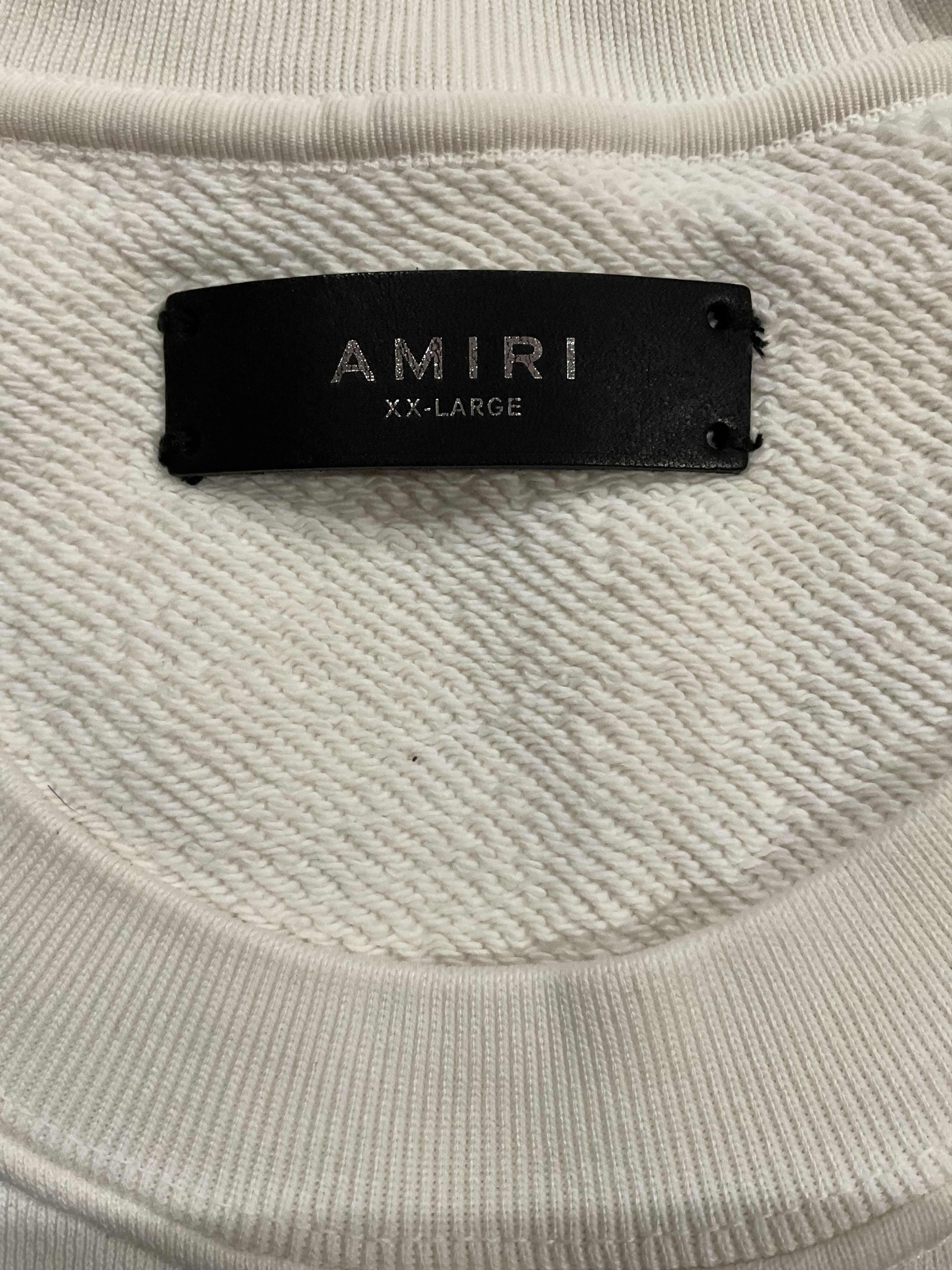 Amiri AMIRI SWEATSHIRT SIZE XXL Size US XXL / EU 58 / 5 - 9 Thumbnail