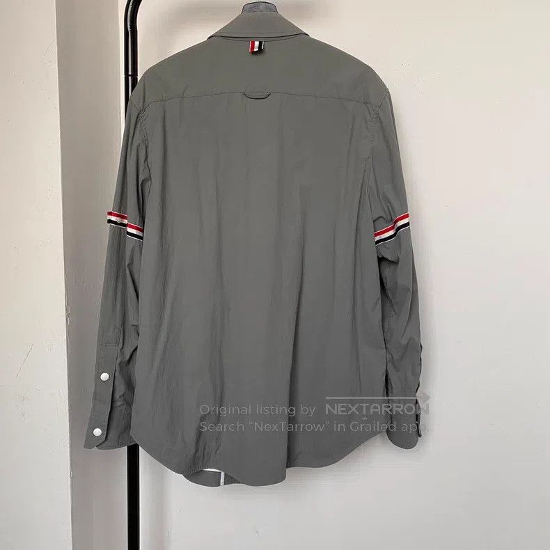 Thom Browne Thom Browne Patch logo nylon jacket Size US L / EU 52-54 / 3 - 2 Thumbnail