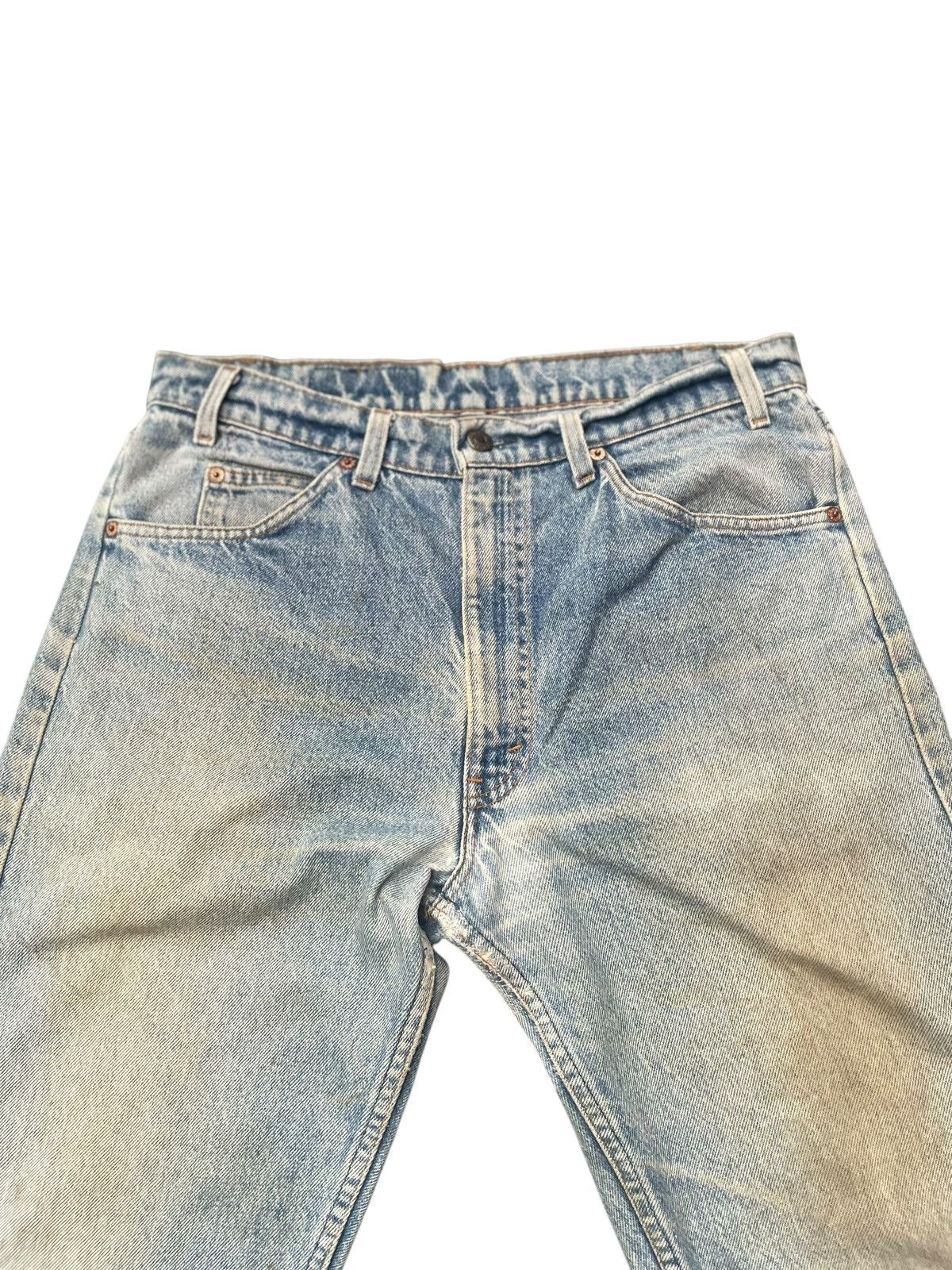 Levi's Vintage 1989 Levis 505 Orange Tab USA Size US 33 - 7 Thumbnail