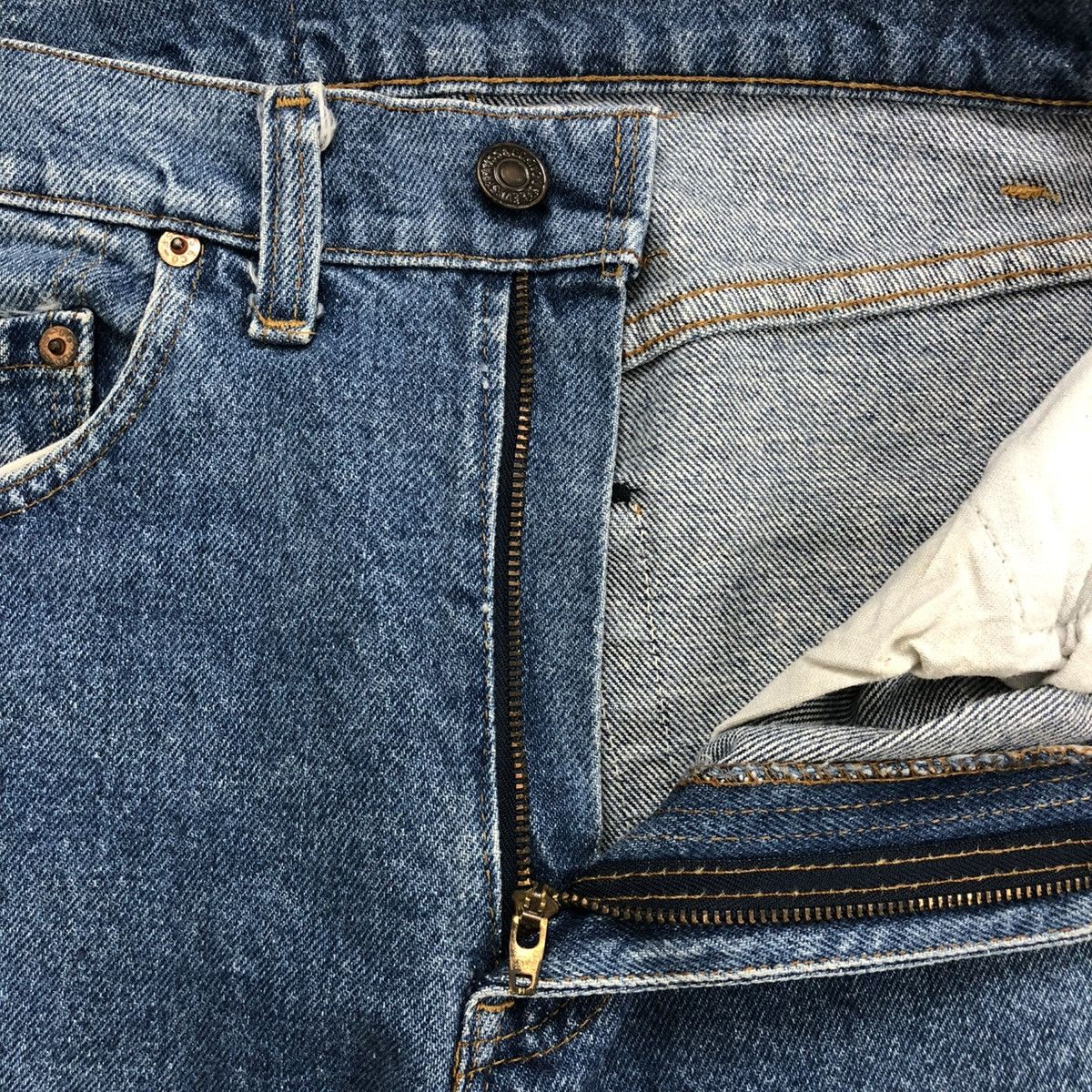 Levi's × Levi's Vintage Clothing 🇺🇸80’s Vintage Levis 501 #552 30x31 Straight Leg Blue Jeans Size US 29 - 10 Thumbnail