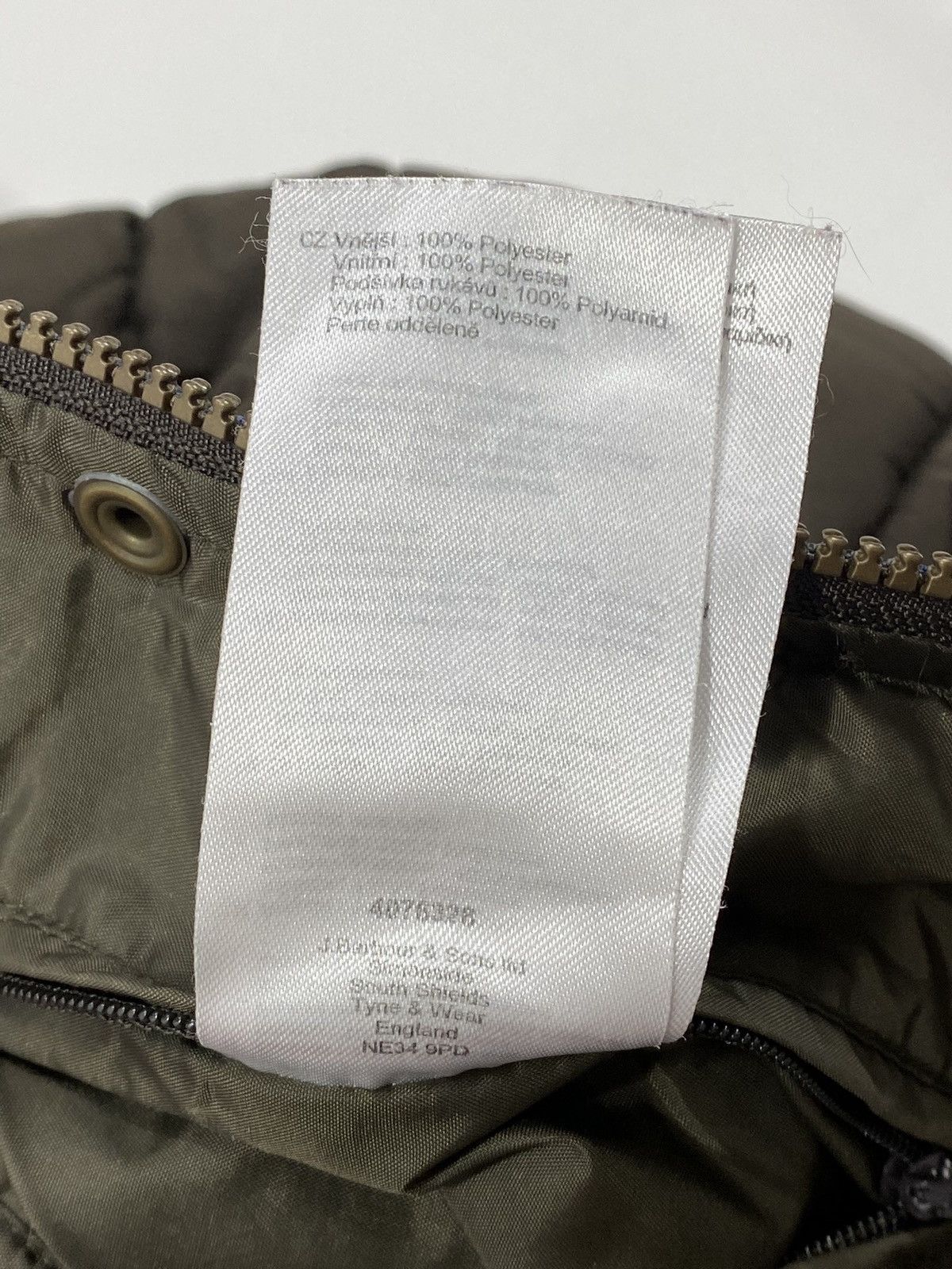 Barbour Barbour UK Short Bomber Jacket Quilted Insulated Size L / US 10 / IT 46 - 15 Thumbnail