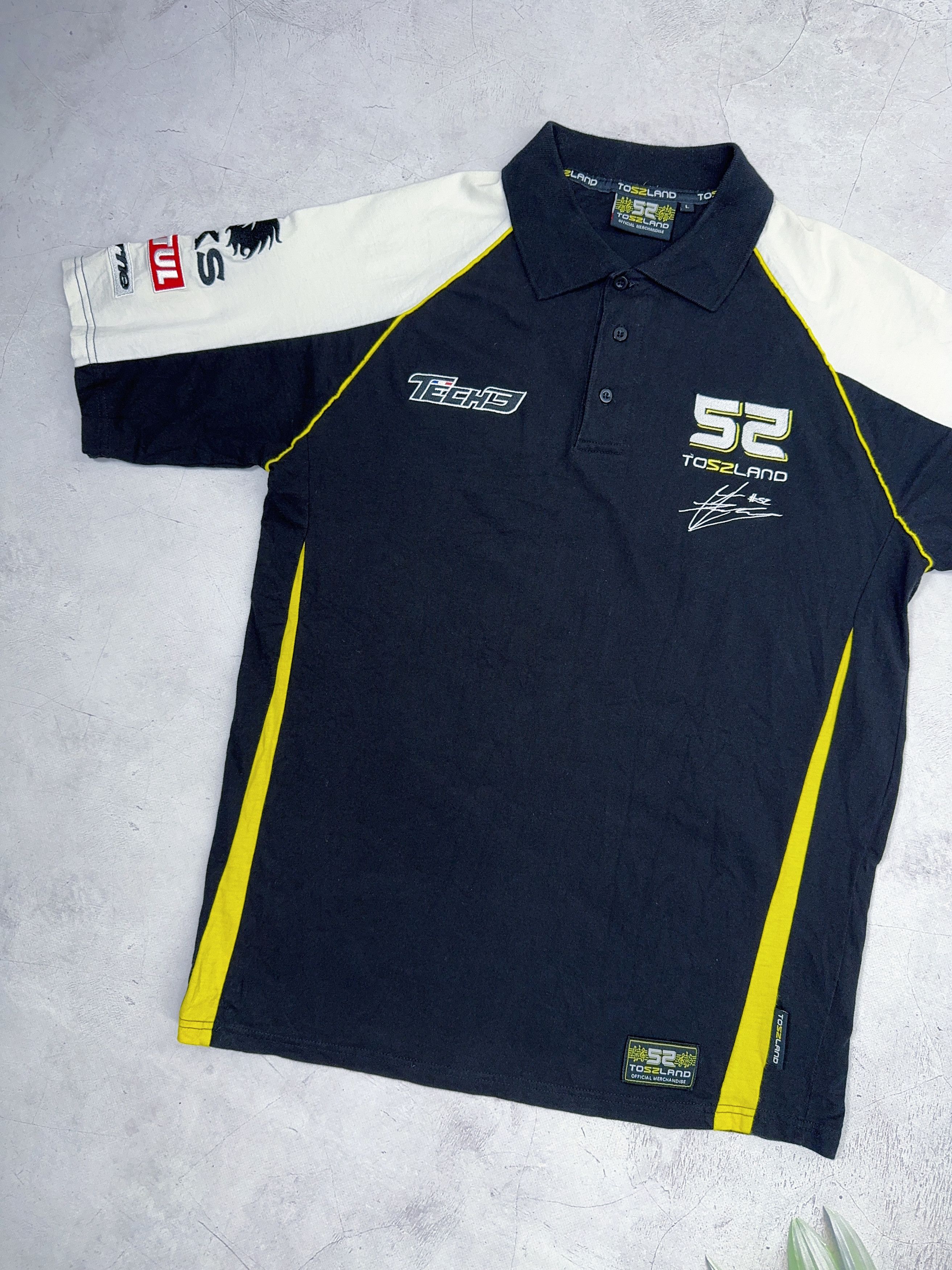 Other 2009 James Toseland 52 Polo T-Shirt Tech3 Motul MotoGP Size US M / EU 48-50 / 2 - 3 Thumbnail