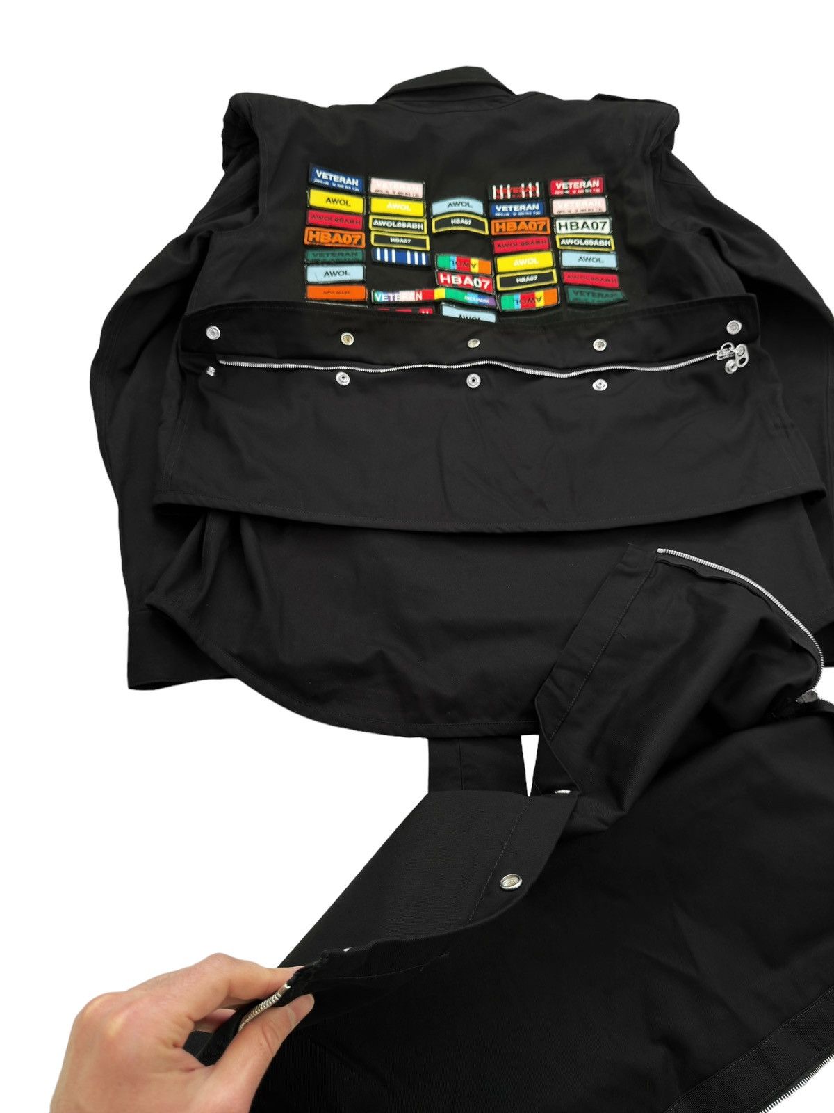 Anonymous Club × Hood By Air Exclusive Layered Military Shirt/Cargo Vest Size US L / EU 52-54 / 3 - 8 Thumbnail