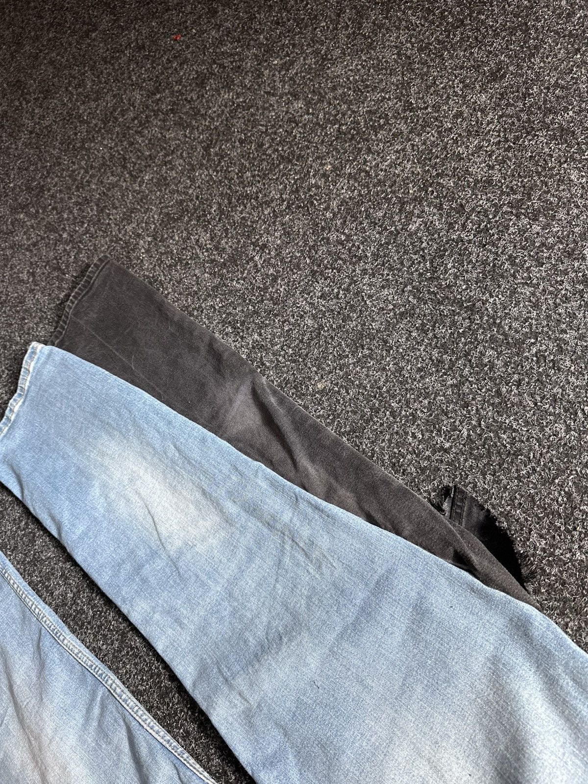 If Six Was Nine × Levi's 🚨GRAIL CUSTOM DENIM JEANS 2in1 ULTRA BAGGY Y2K JAPANESE STYL Size US 33 - 15 Thumbnail