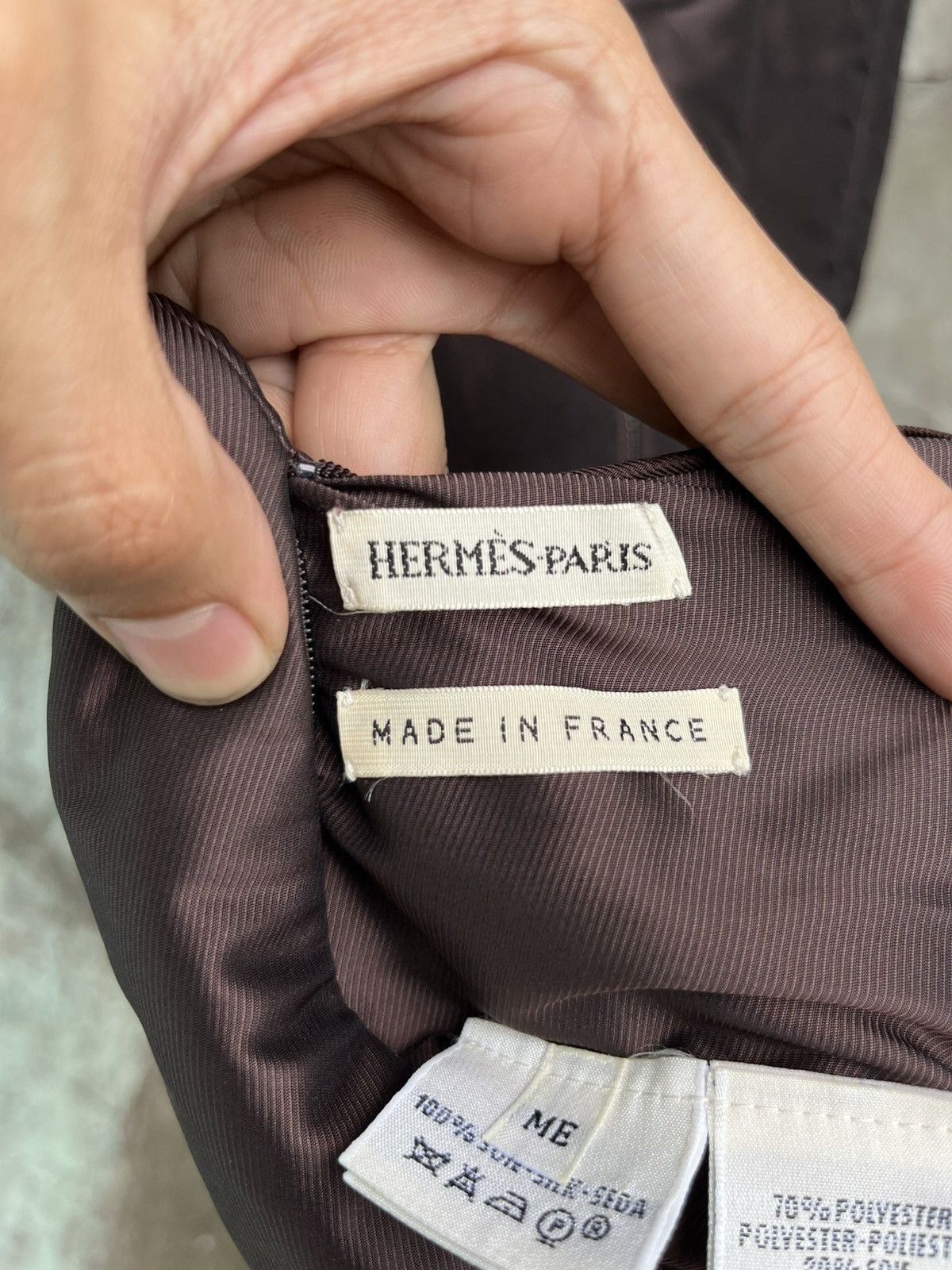 Hermes Sulfure & Presse Papiers II Reversible Padded Vest Size L / US 10 / IT 46 - 11 Thumbnail