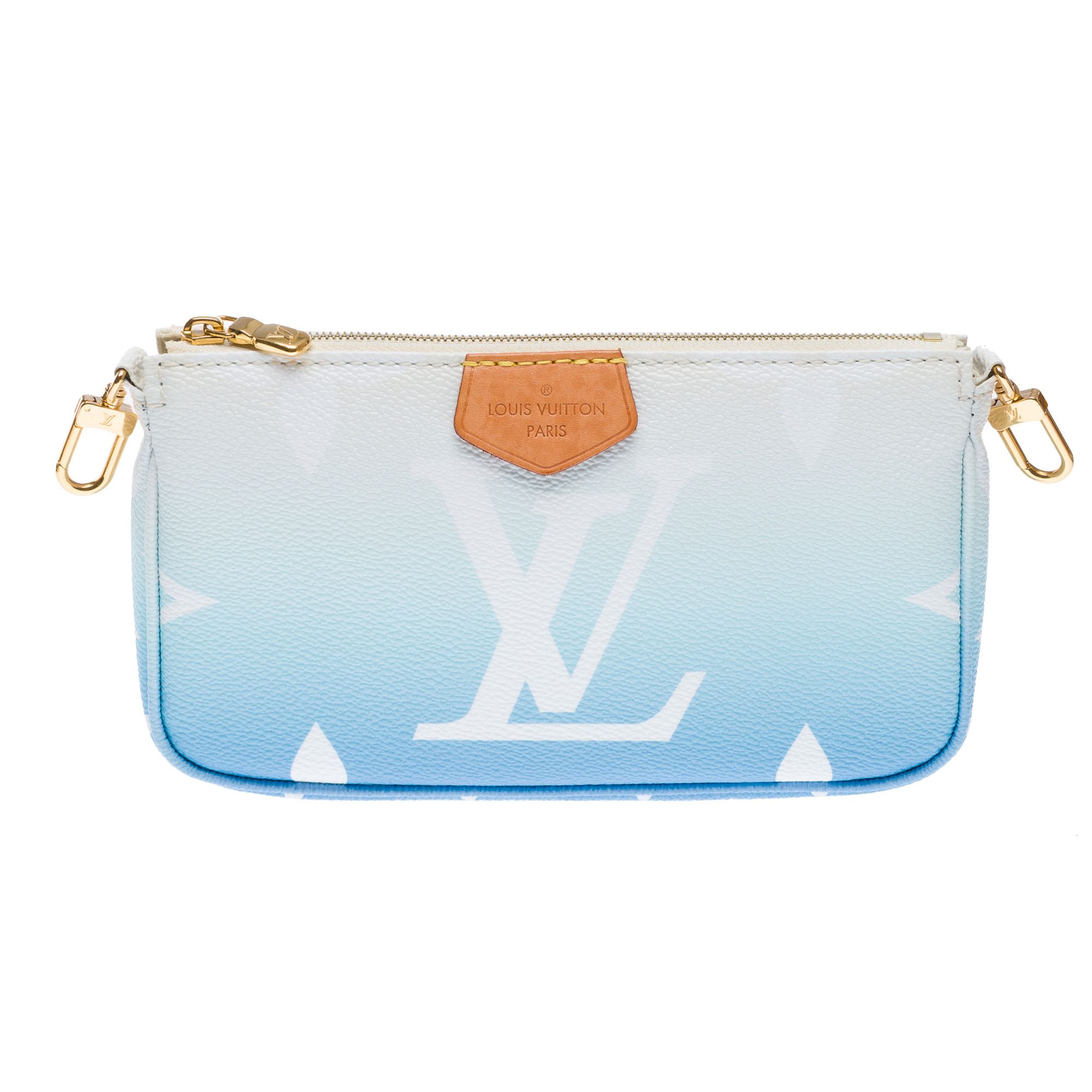 Louis Vuitton LOUIS VUITTON strap bag in Blue Canvas Size ONE SIZE - 5 Thumbnail