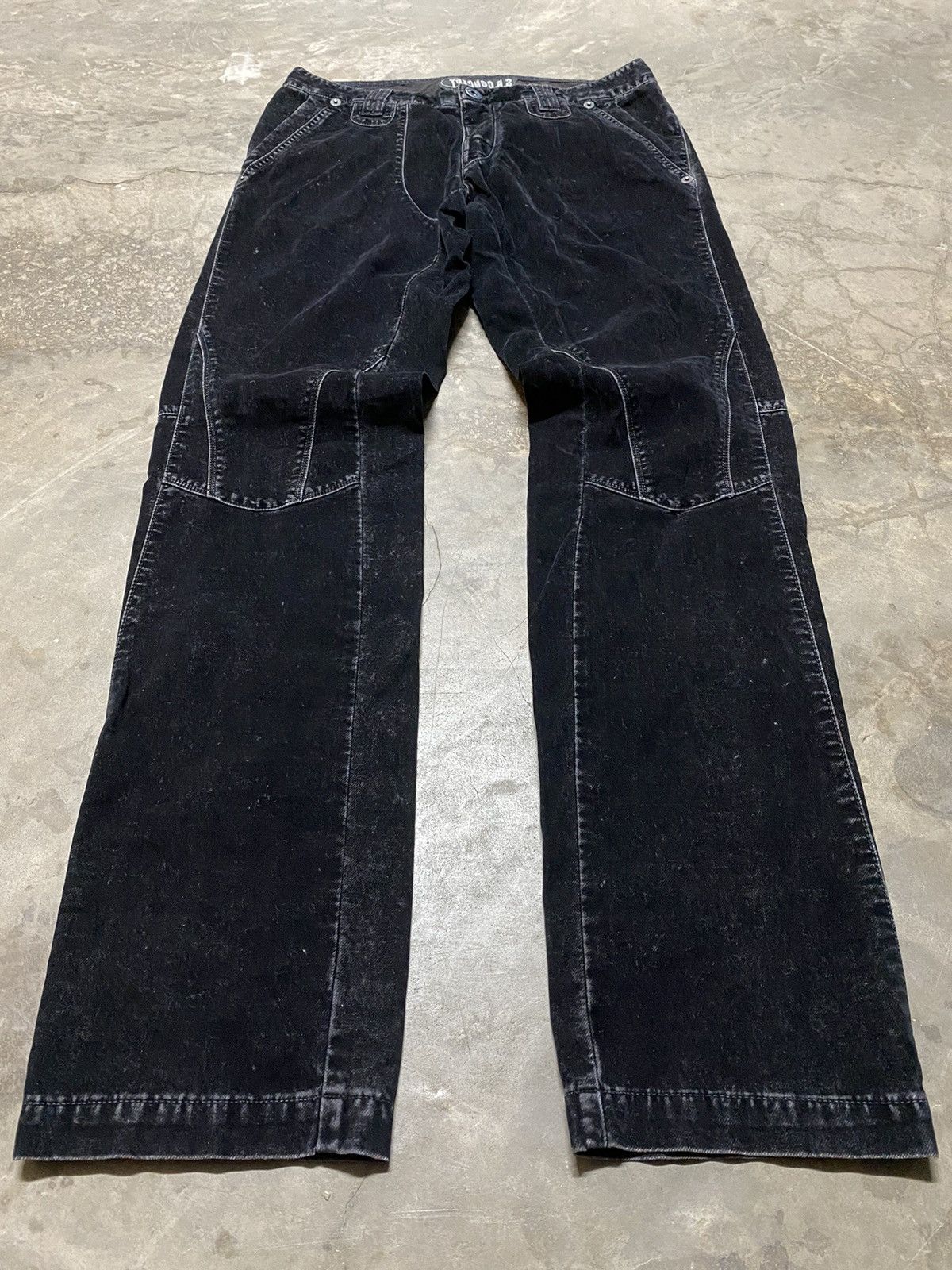Japanese S.B Concept Velvet Hi-Stance Pants