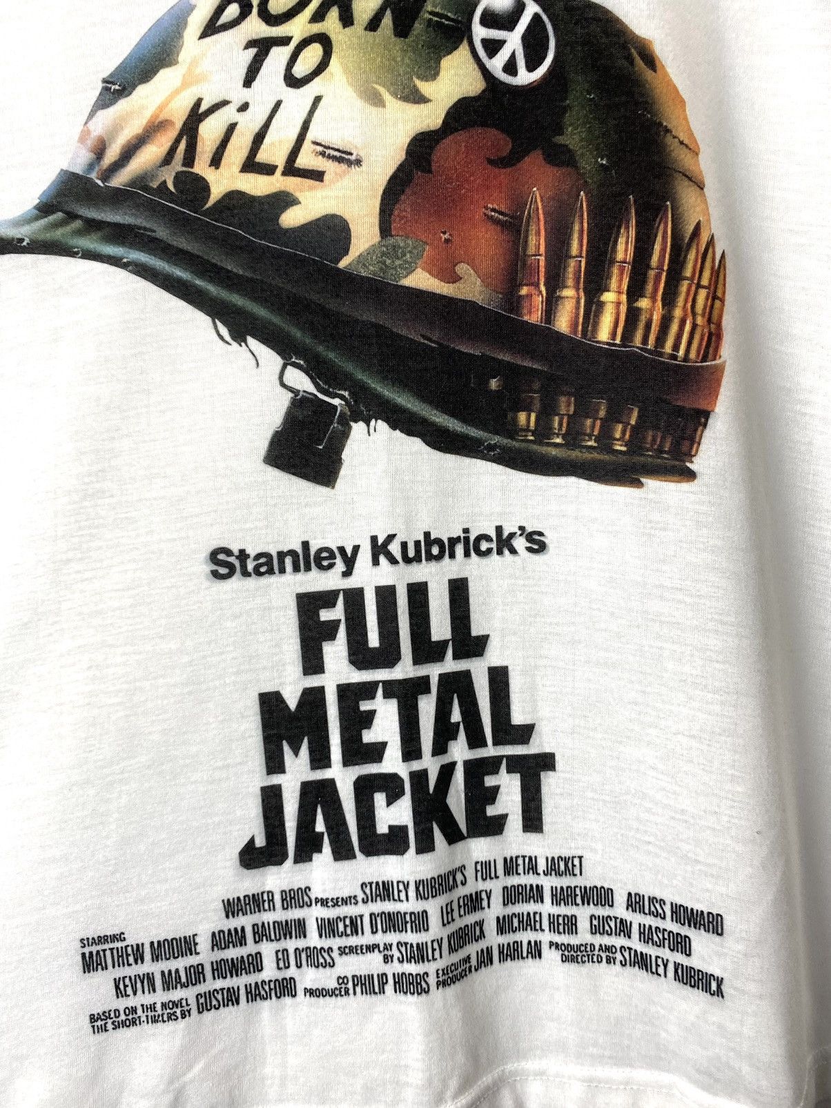 Other Ultra RARE 80s Vintage Full Metal Jacket T Shirt Kubrick Size US M / EU 48-50 / 2 - 3 Thumbnail