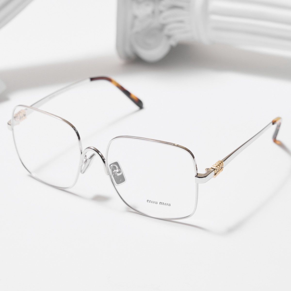Miu Miu MIU MIU 0MU 51YV 1BC1O1 GLASSES Size ONE SIZE - 2 Thumbnail