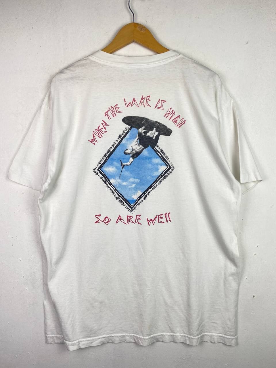 Vintage vintage waterski club tee made in usa Size US XL / EU 56 / 4 - 1 Thumbnail