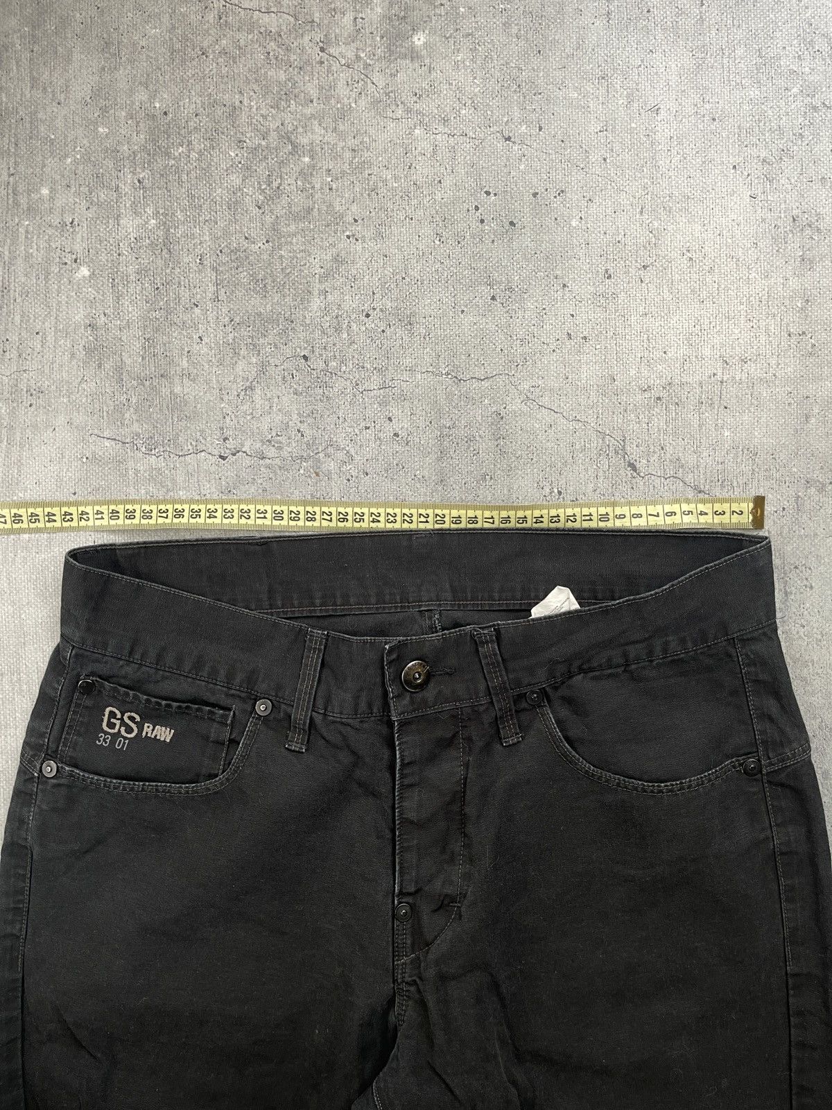 G-Star × Japanese Brand Vintage pants G Star Raw y2k denim flared baggy Japan style Size US 34 / EU 50 - 9 Thumbnail