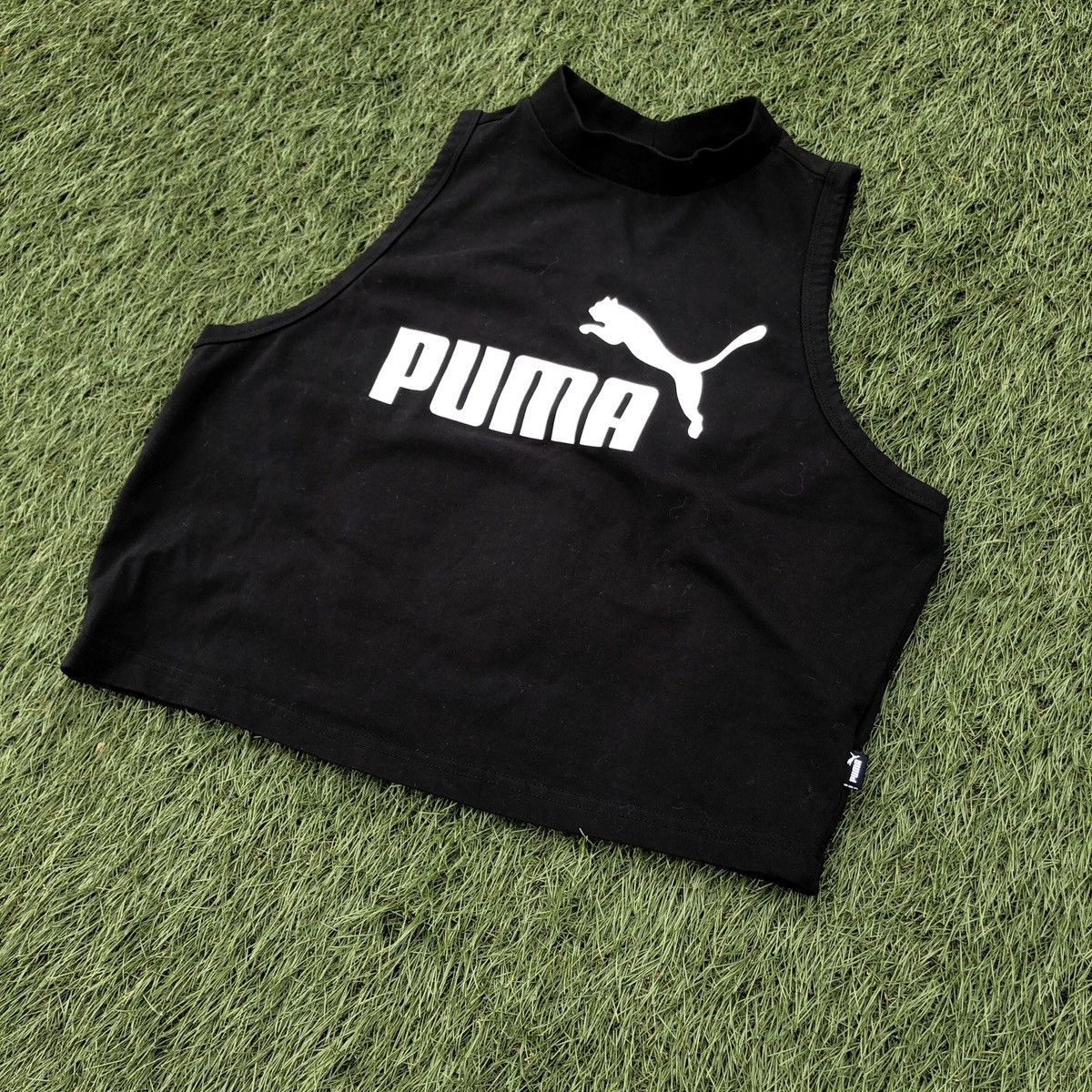 Puma Puma sleeveless crop top shirt Size L / US 10 / IT 46 - 5 Thumbnail