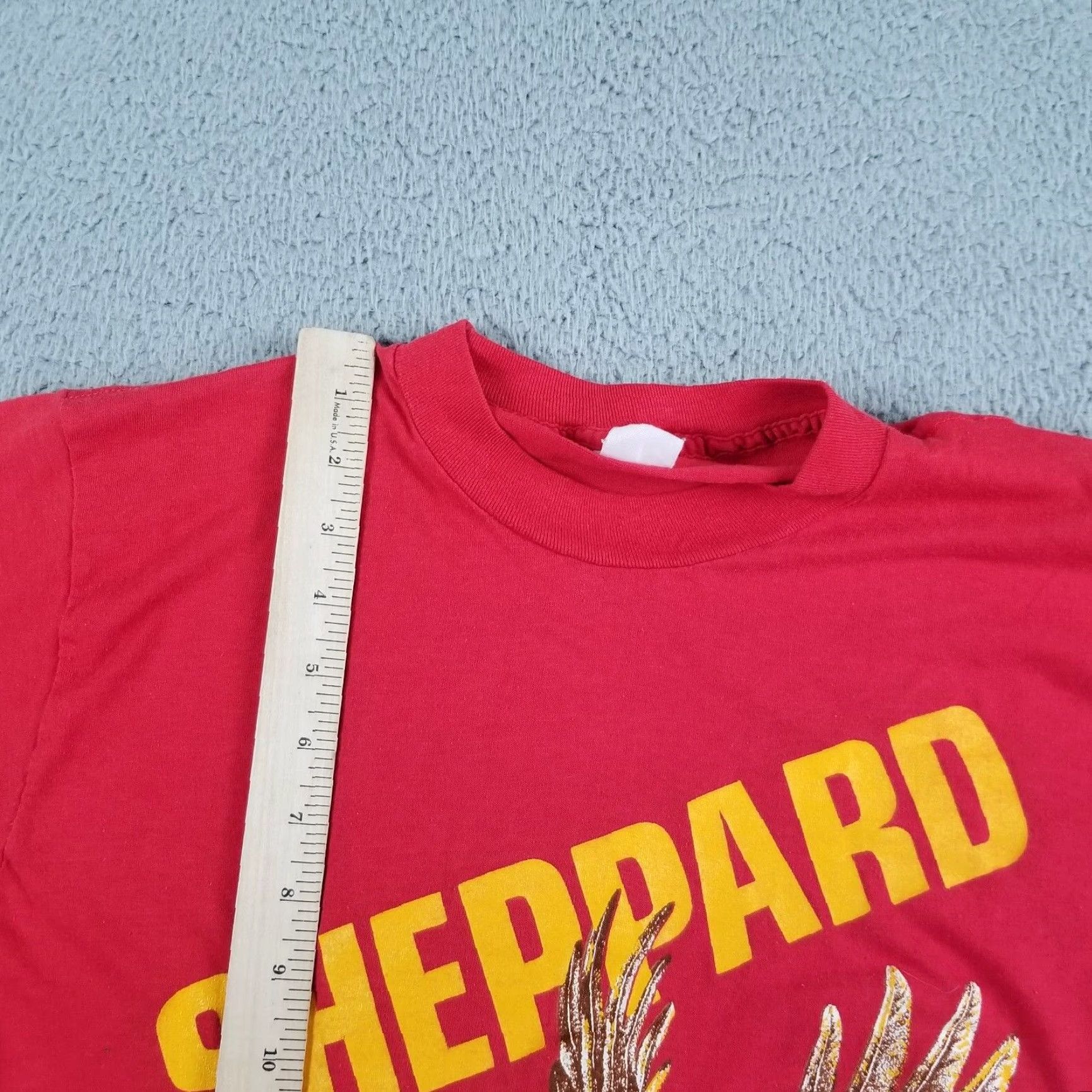 Vintage VINTAGE USAF Shirt Men S Small Red Eagle 70s 80s Military Texas Air Force Shirt Size US S / EU 44-46 / 1 - 4 Thumbnail