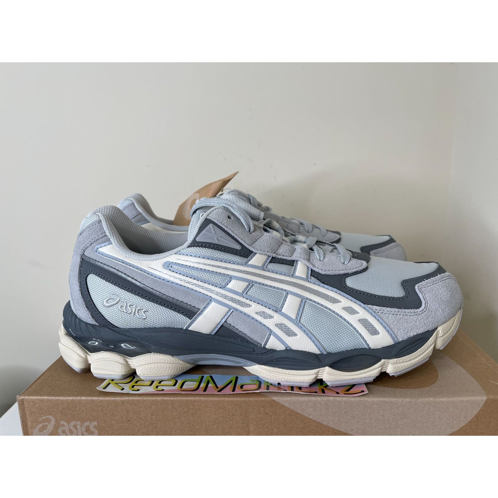 Asics Asics Gel NYC 2055 Glacier Grey Cream Mens size 6us Size US 6 / EU 39 - 2 Thumbnail