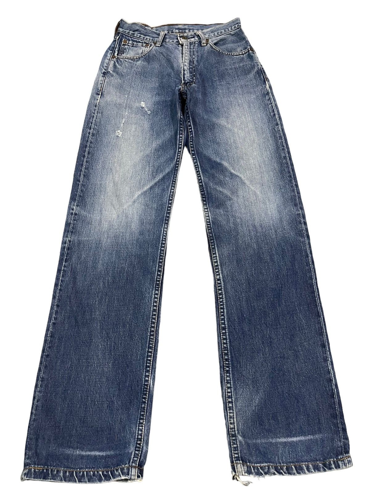 image of Archival Clothing x Levis Vintage 80's Levis 503 Blue Wash Style Baggy Jeans, Men's (Size 27)