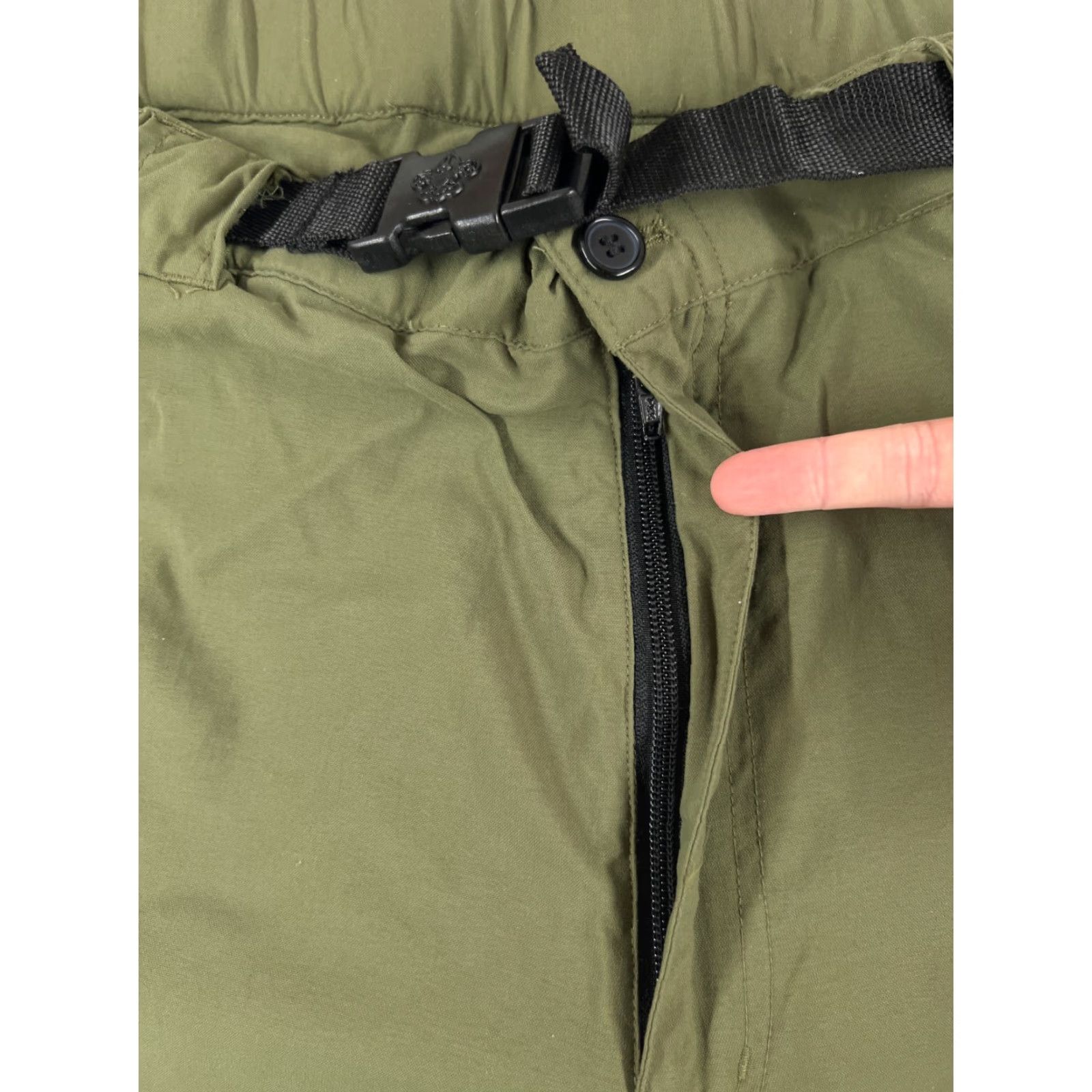 Vintage VINTAGE Boy Scouts Shorts Men XL Green Nylon Cargo Switchback Belted 42x8 READ Size US 36 / EU 52 - 6 Thumbnail