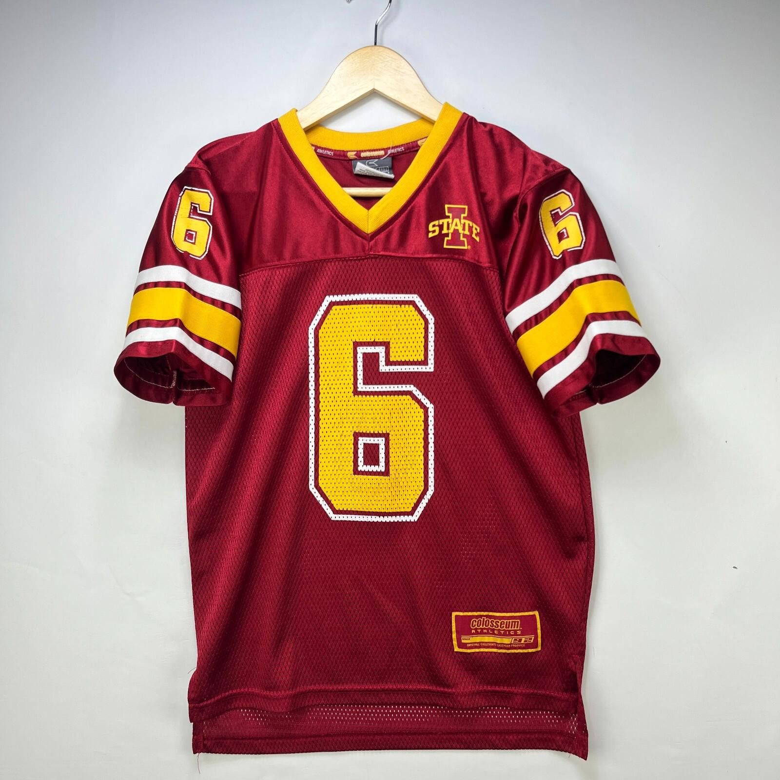 Other Vintage IOWA State Cyclones Football Jersey Youth Medium Size ONE SIZE - 3 Thumbnail