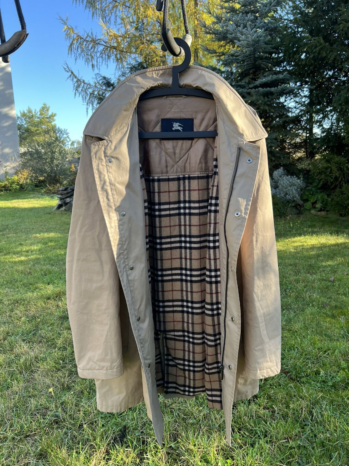 Burberry Burberry vintage Trench coat Size US L / EU 52-54 / 3 - 3 Thumbnail
