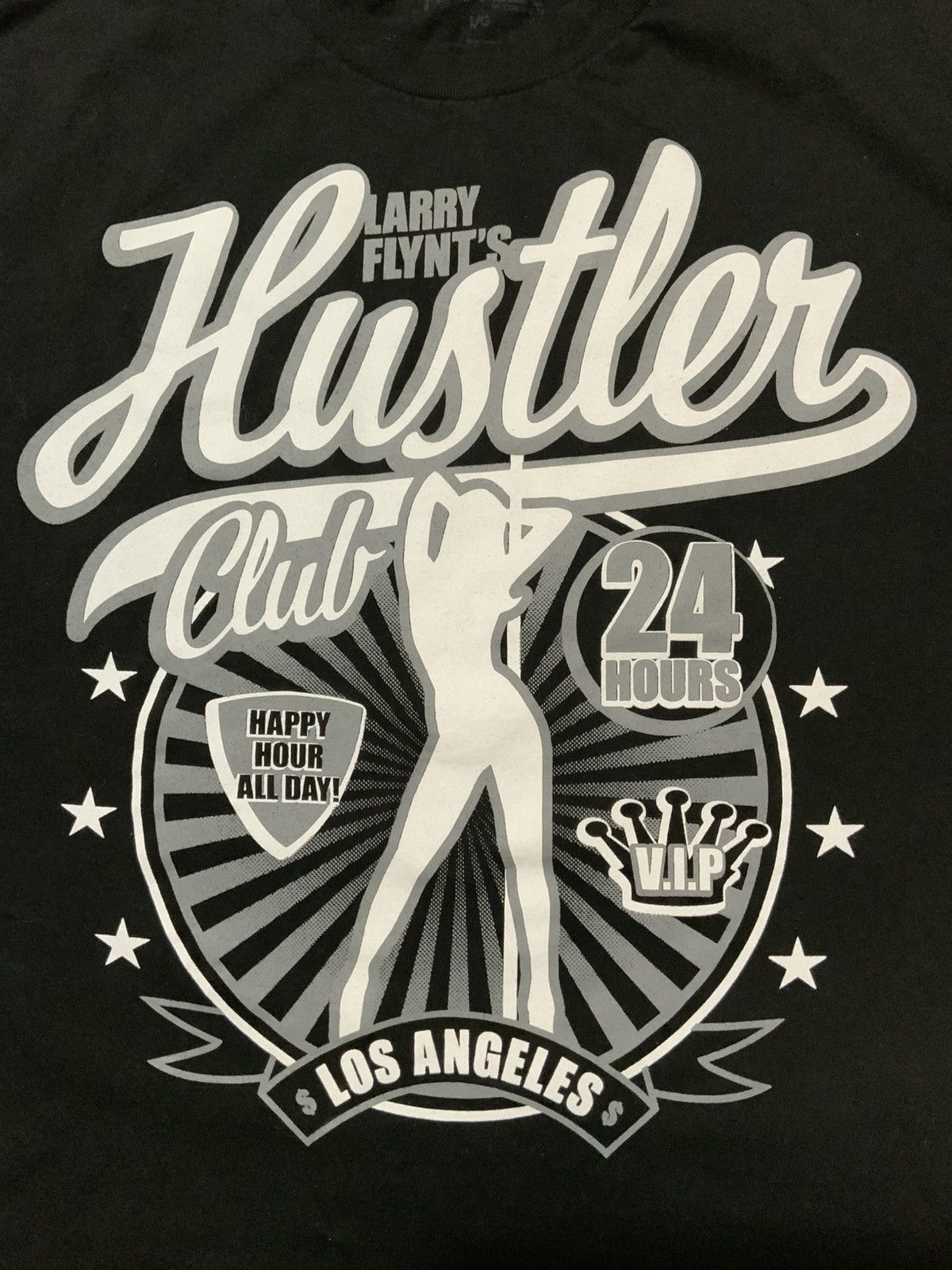 Other Larry Flynt’s Hustler Club LA Stripper Pole Y2K T-Shirt Size US L / EU 52-54 / 3 - 5 Thumbnail
