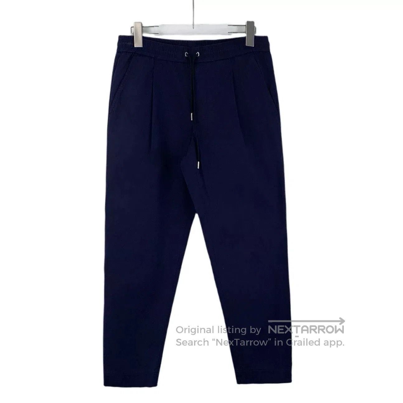 Moncler Moncler Navy Cotton Drawstring Casual Pants. Size US 30 / EU 46 - 1 Thumbnail