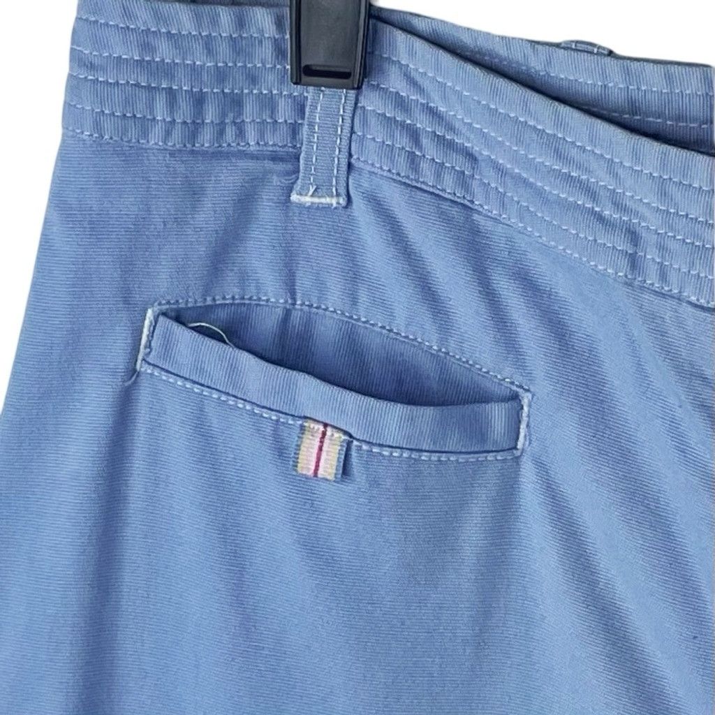 Other LIZ CLAIBORNE CRAZY HORSE Women Designer Blue Ankle Pants 14 Size 36" / US 14 / IT 50 - 4 Thumbnail