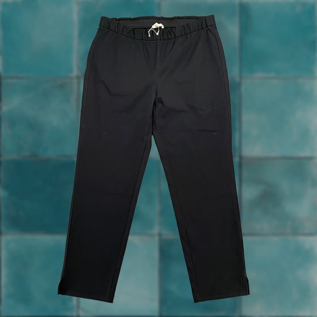 Eileen Fisher Eileen Fisher Pants Womens Medium Stretch Twill Black Pull On Size 32" / US 10 / IT 46 - 1 Thumbnail