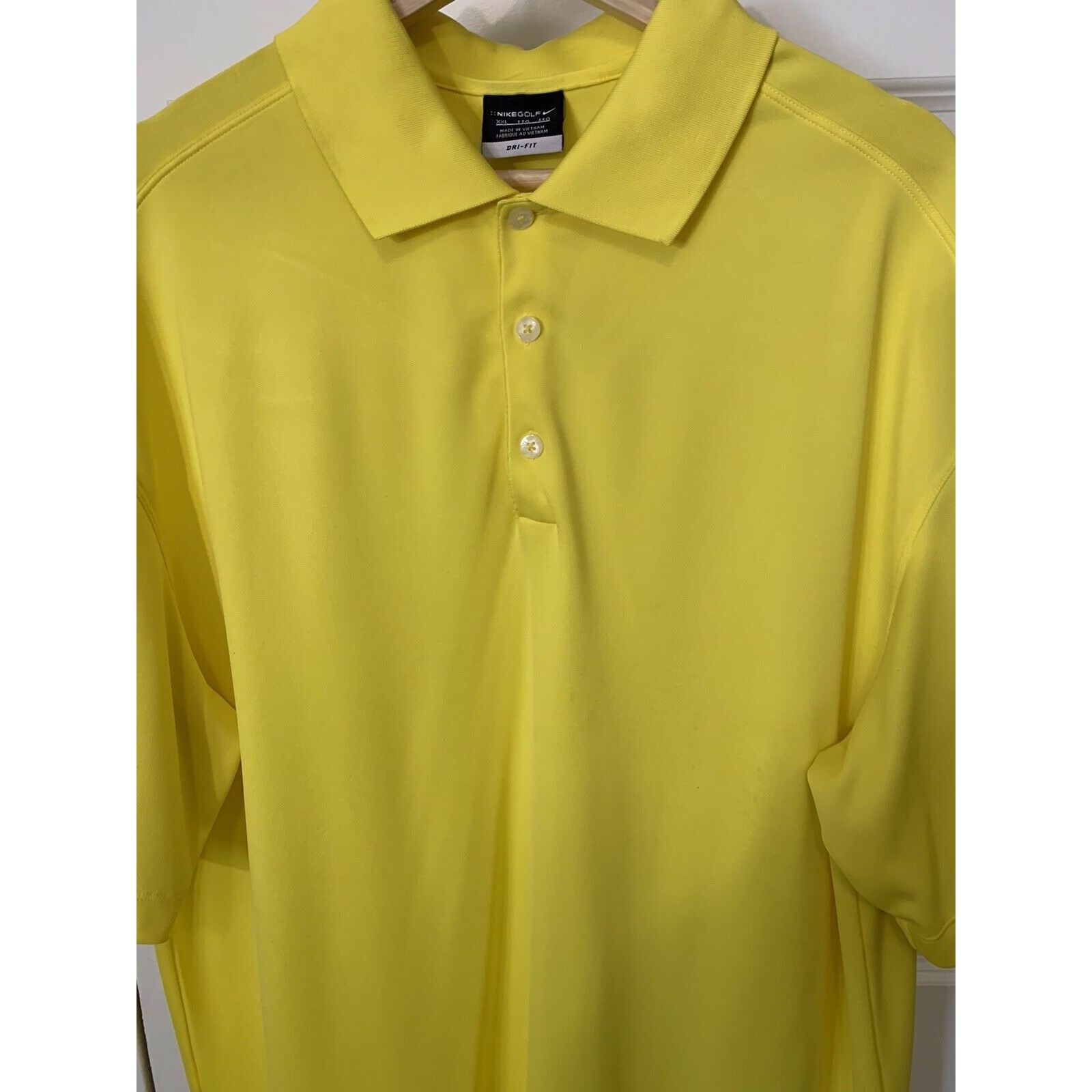 Nike Nike Golf Dri-Fit Men’s Sz XXL Golfing Polo Shirt Yellow Size US XXL / EU 58 / 5 - 3 Thumbnail