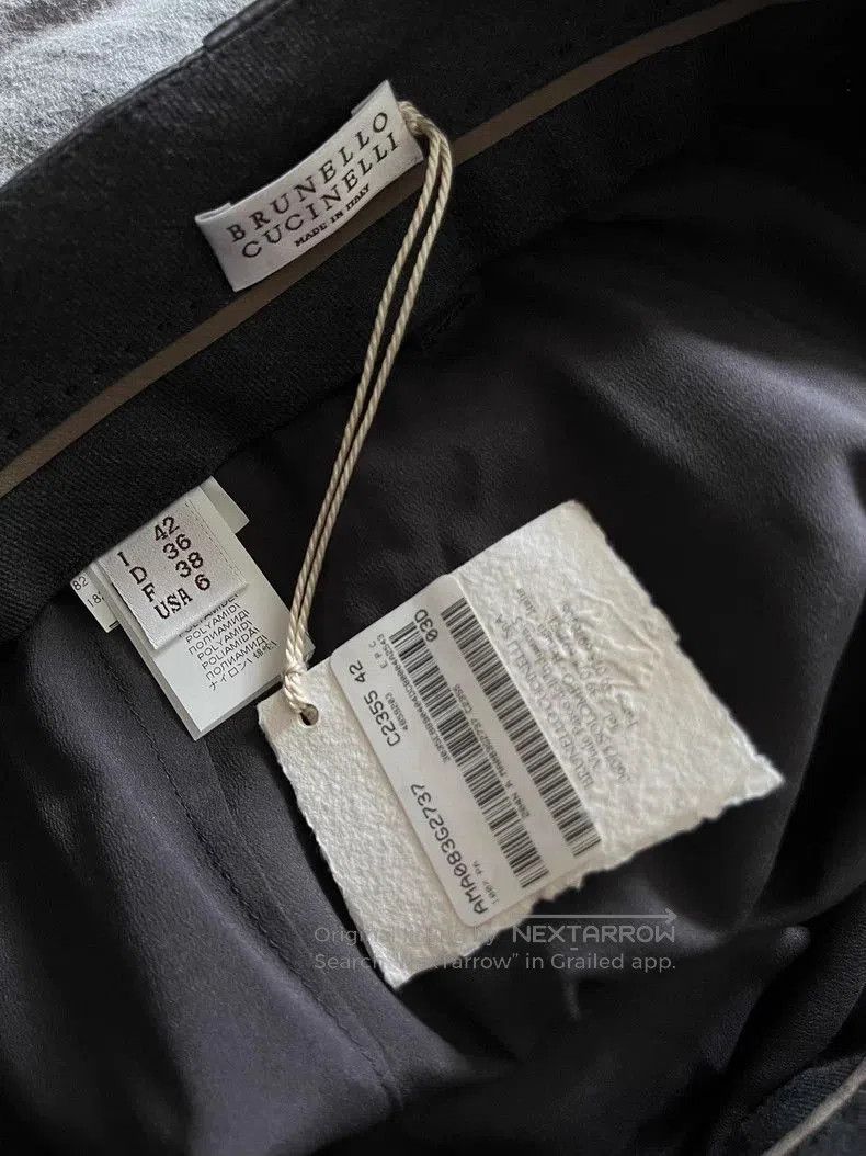 Brunello Cucinelli Brunello Cucinelli Embellished Tulle Skirt. Size US 38 / EU 54 - 2 Thumbnail