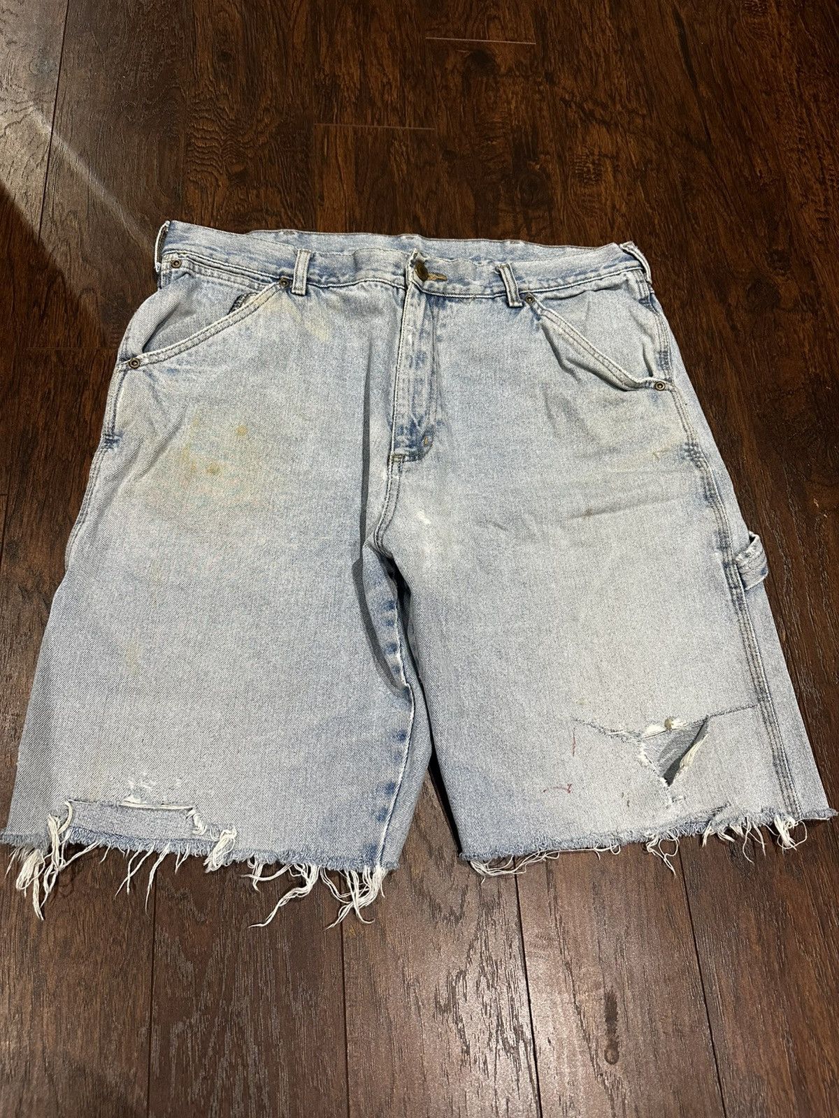 Other Light wash baggy carpenter shorts - smiths workwear Size US 36 / EU 52 - 2 Thumbnail