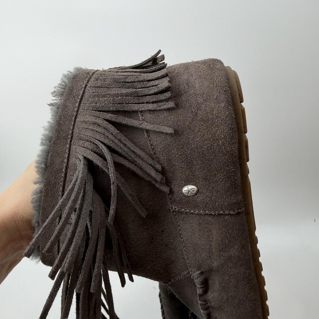Other Emu Australia brown suede fringe boots size 8 Size US 8 / IT 38 - 6 Thumbnail