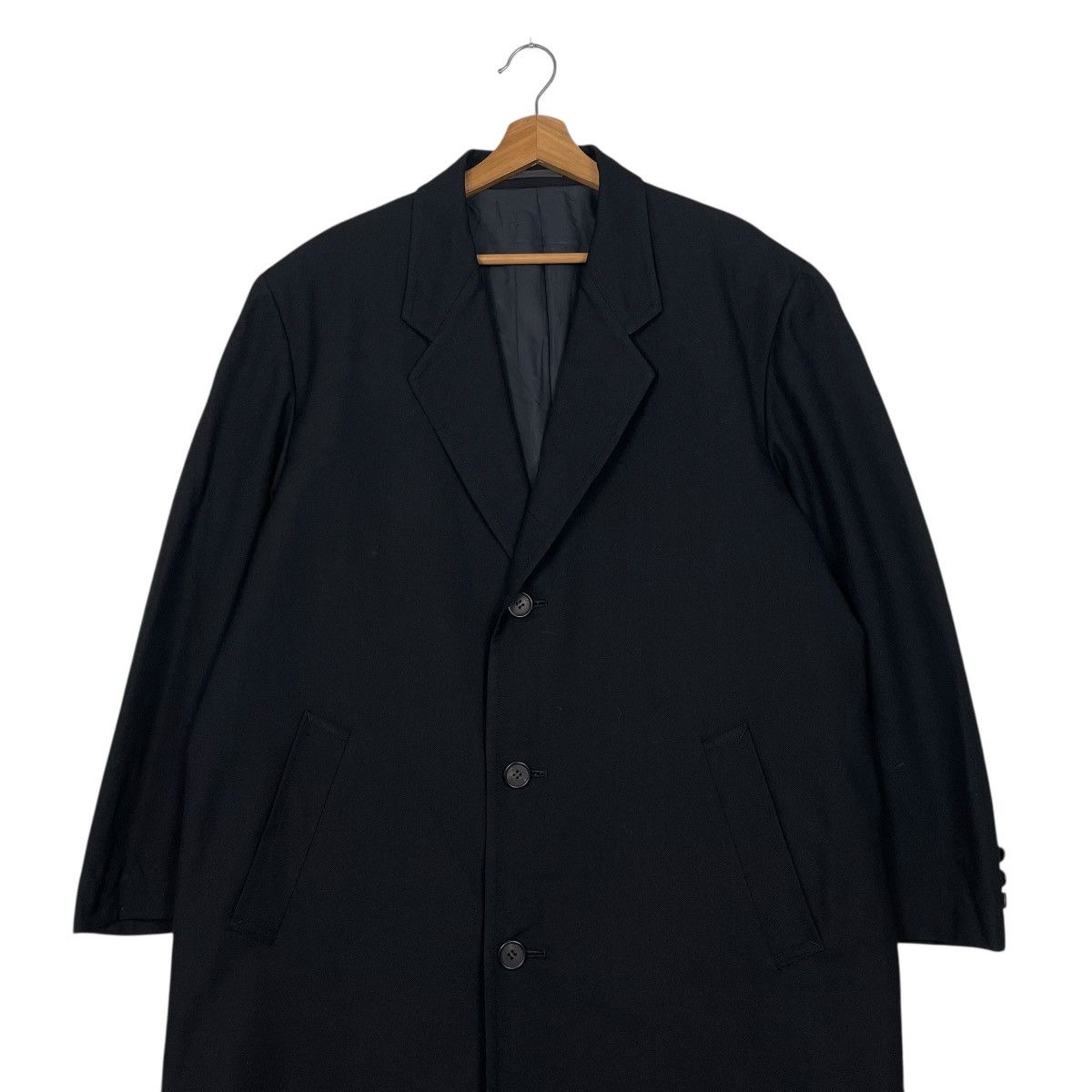 Comme des Garcons Homme Deux Vtg AD1988 Comme Des Garcons Homme Deux Wool Overcoat Size US M / EU 48-50 / 2 - 3 Thumbnail