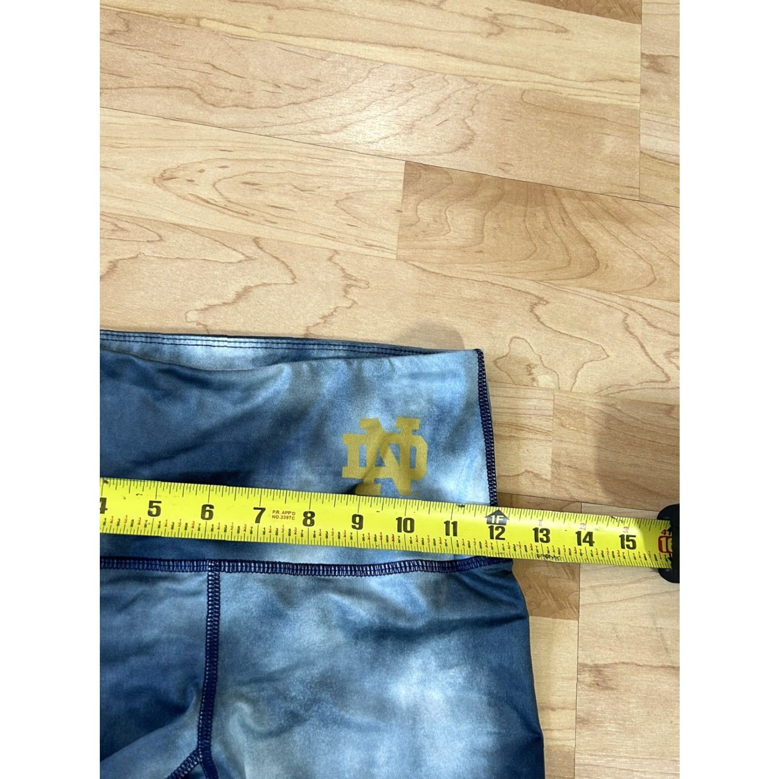 Vintage Zoozatz Notre Dame Fighting Irish Leggings size XS Size 26" / US 2 / IT 38 - 4 Thumbnail