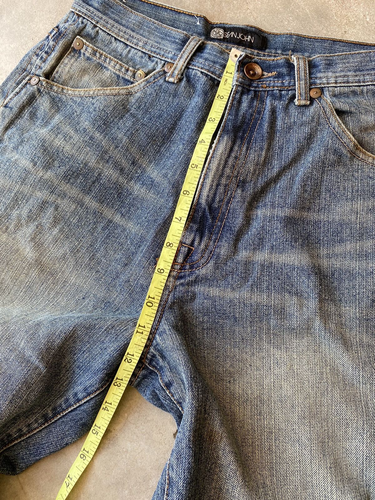 Beauty Beast × If Six Was Nine × Sean John y2k sean john jeans pant embroidery Size US 32 / EU 48 - 9 Thumbnail